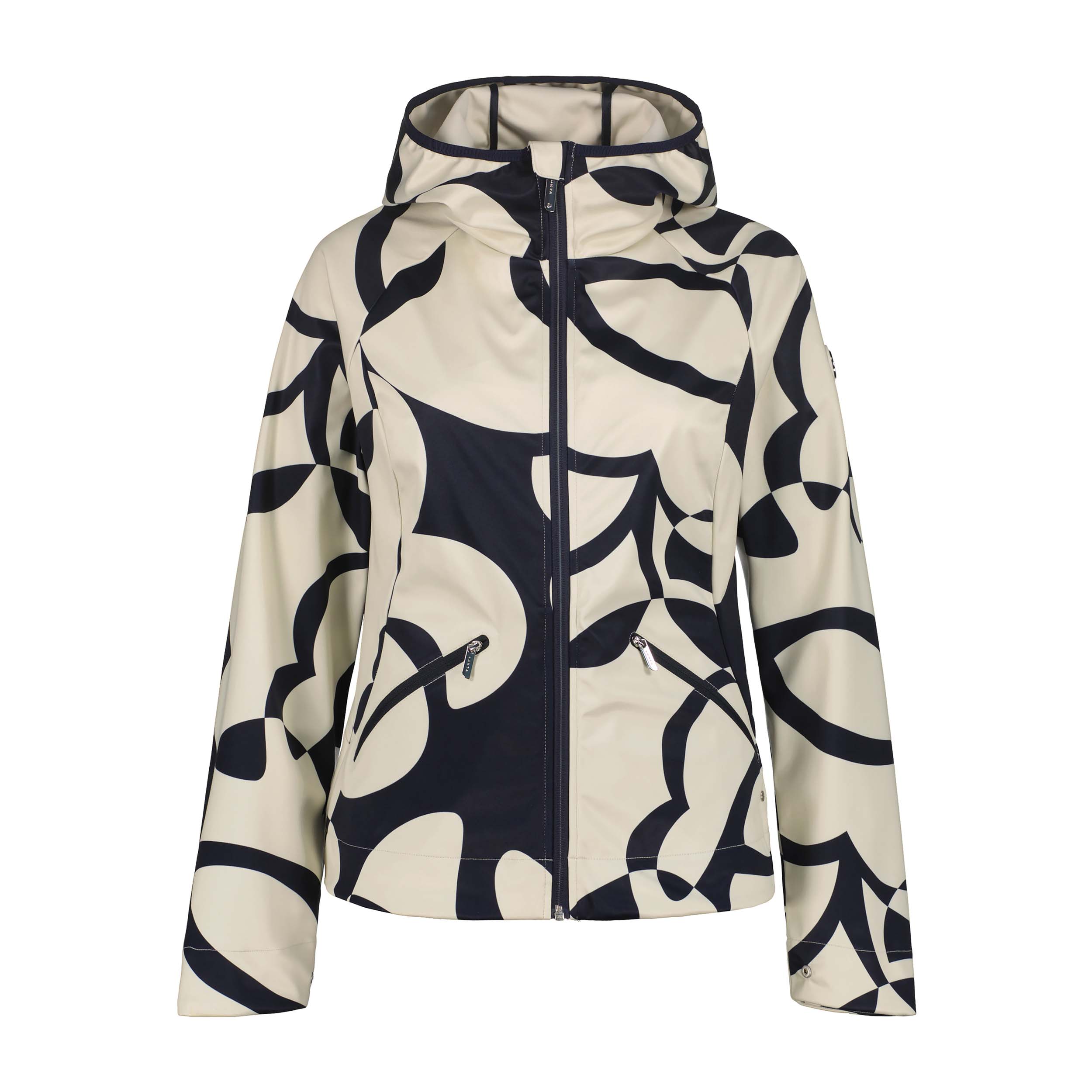 Luhta 39475 Jas Ainis Donkerblauw/Wit