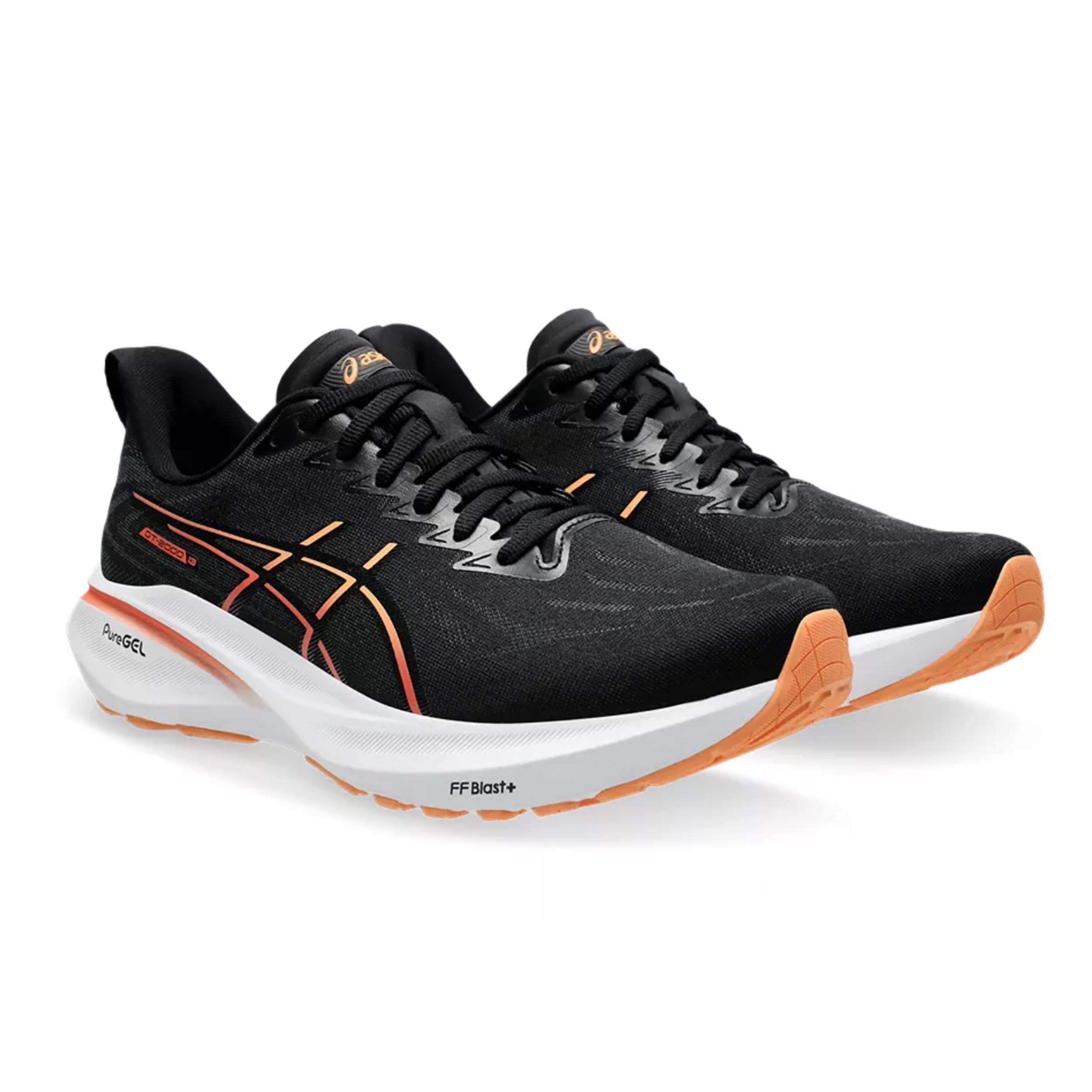 Asics 1011B861 GT-2000 13 Men Black/Faded Orange