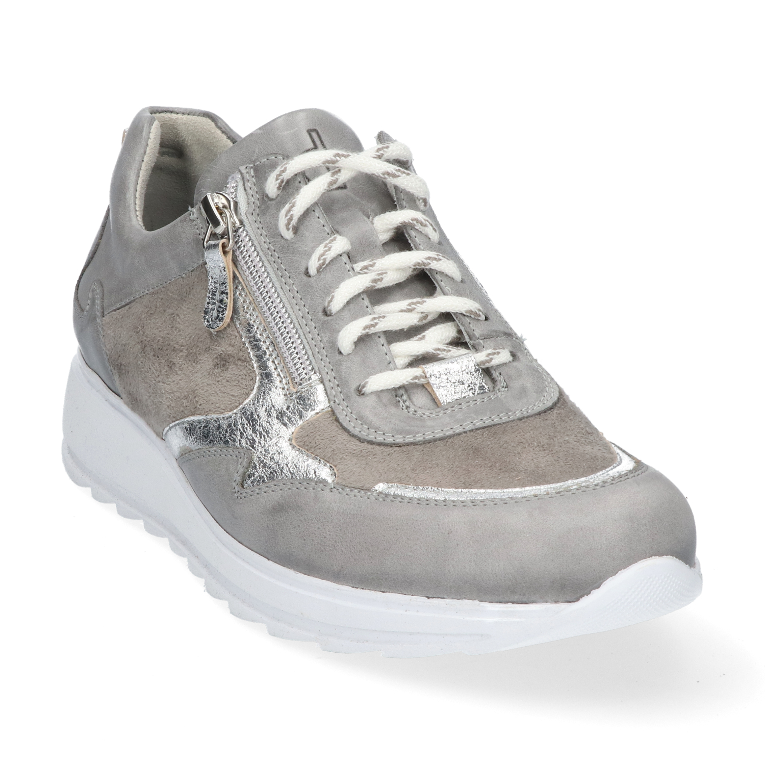 Durea 6261 Sneaker Grijs/Zilver K