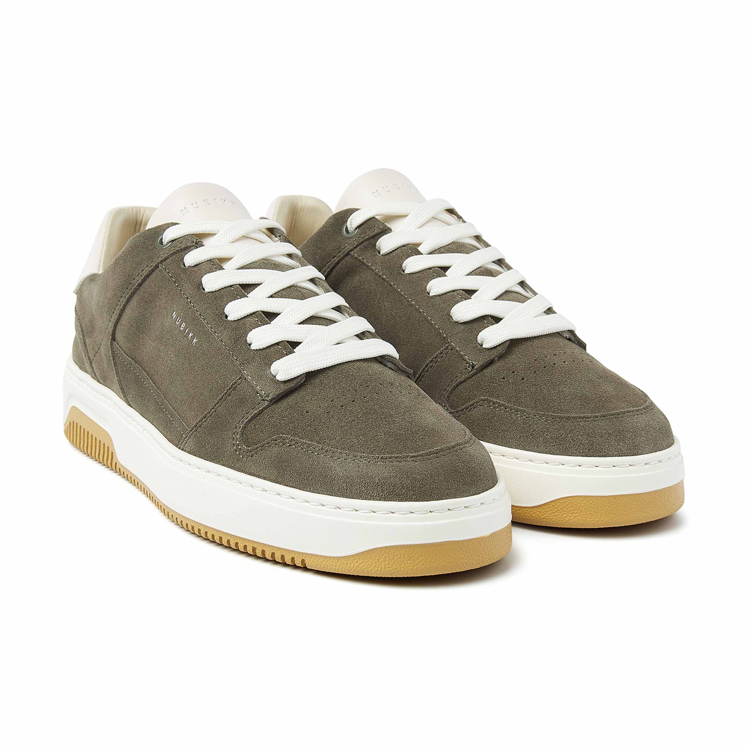 Nubikk 21080902 Sneaker Basket Court Miele Dark Green