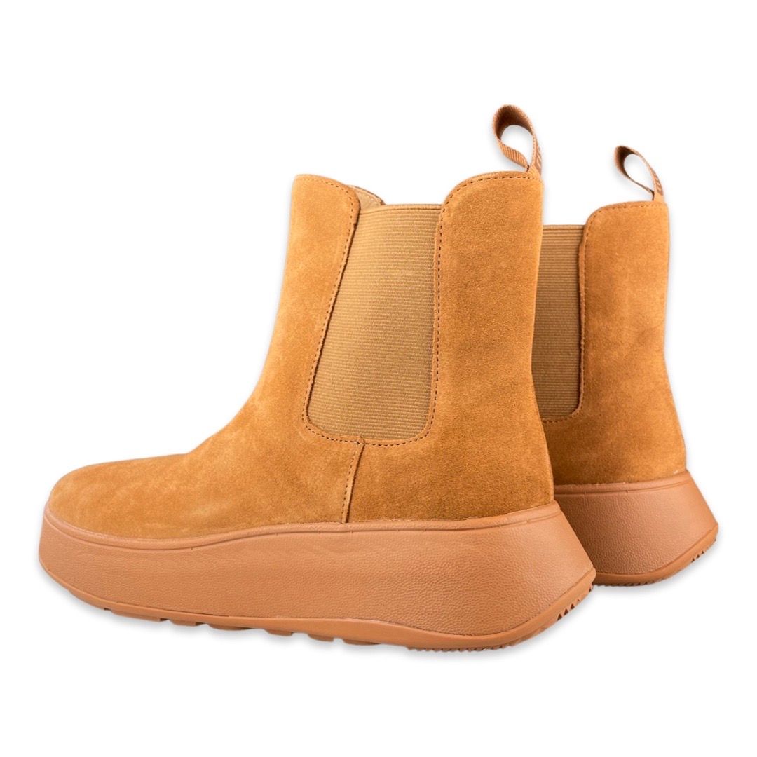 FitFlop FK3 Chelsea Boot F-Mode Flatform Light Tan