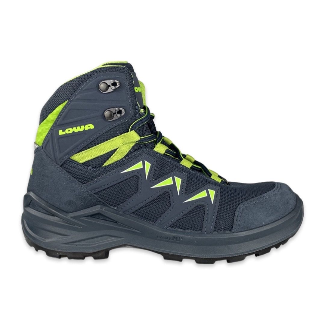 Lowa 640116 Innox Pro GTX Mid Junior Steelblue/Lime