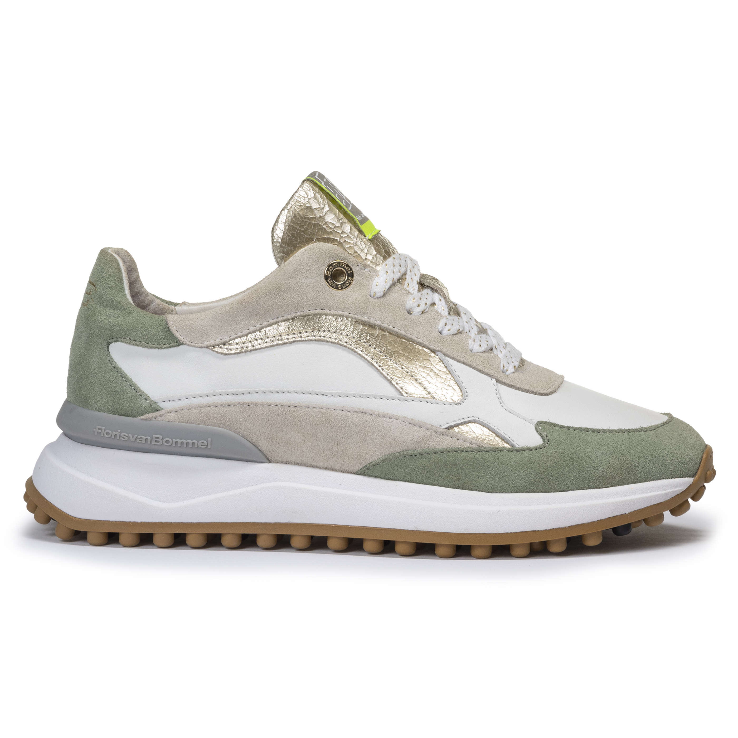 Floris van Bommel SFW-10079 Sneaker Noppi 17.20 Light Green G