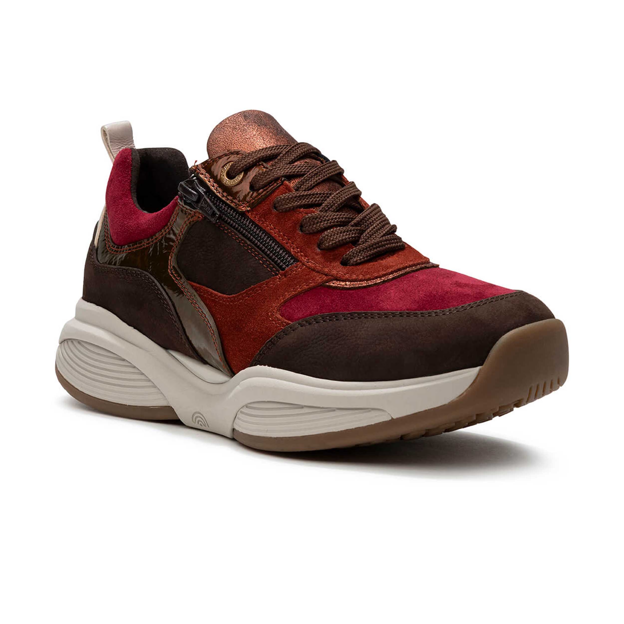 Xsensible 32004.2 Sneaker SWX19 Dark Brown Combi Hx