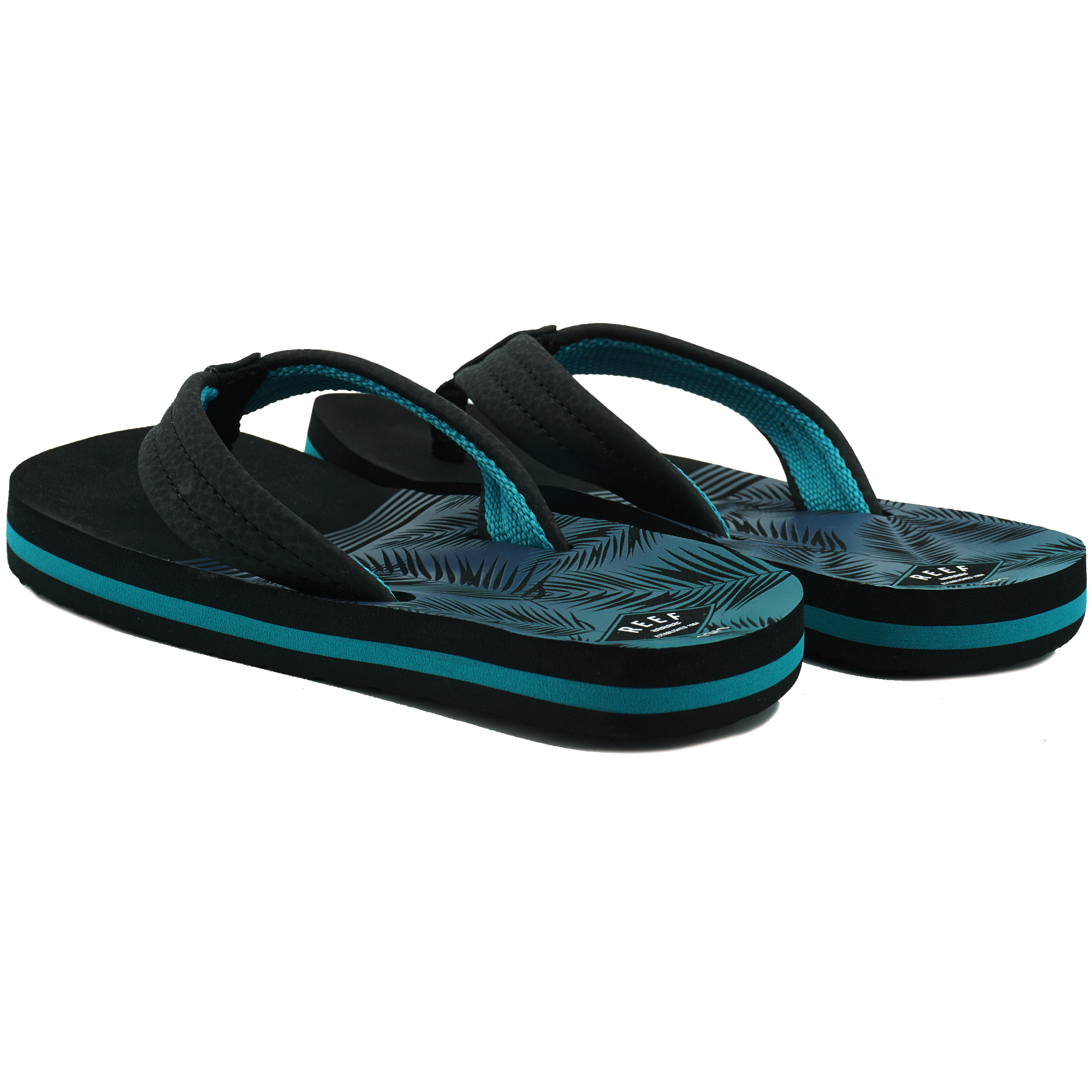 Reef RF0A3 Slipper Kids Ahi Aqa Palms