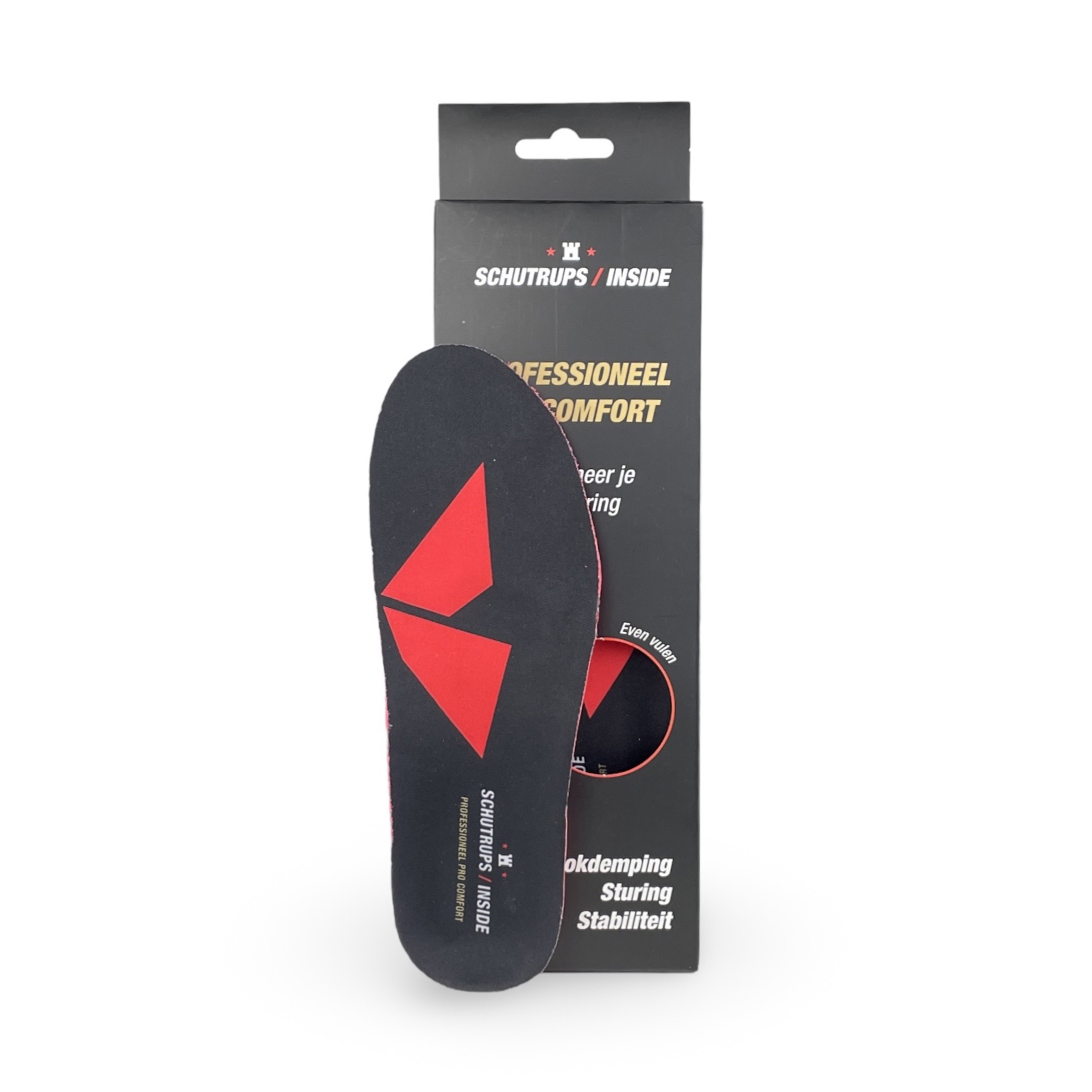Schutrups Inside Inlegzool Professioneel Pro Comfort Zwart
