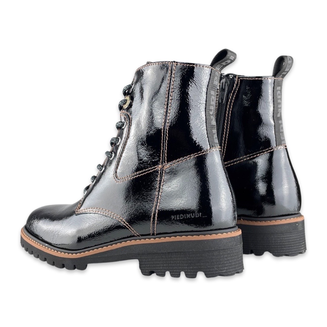 Piedi Nudi 2756 Boot Black Patent