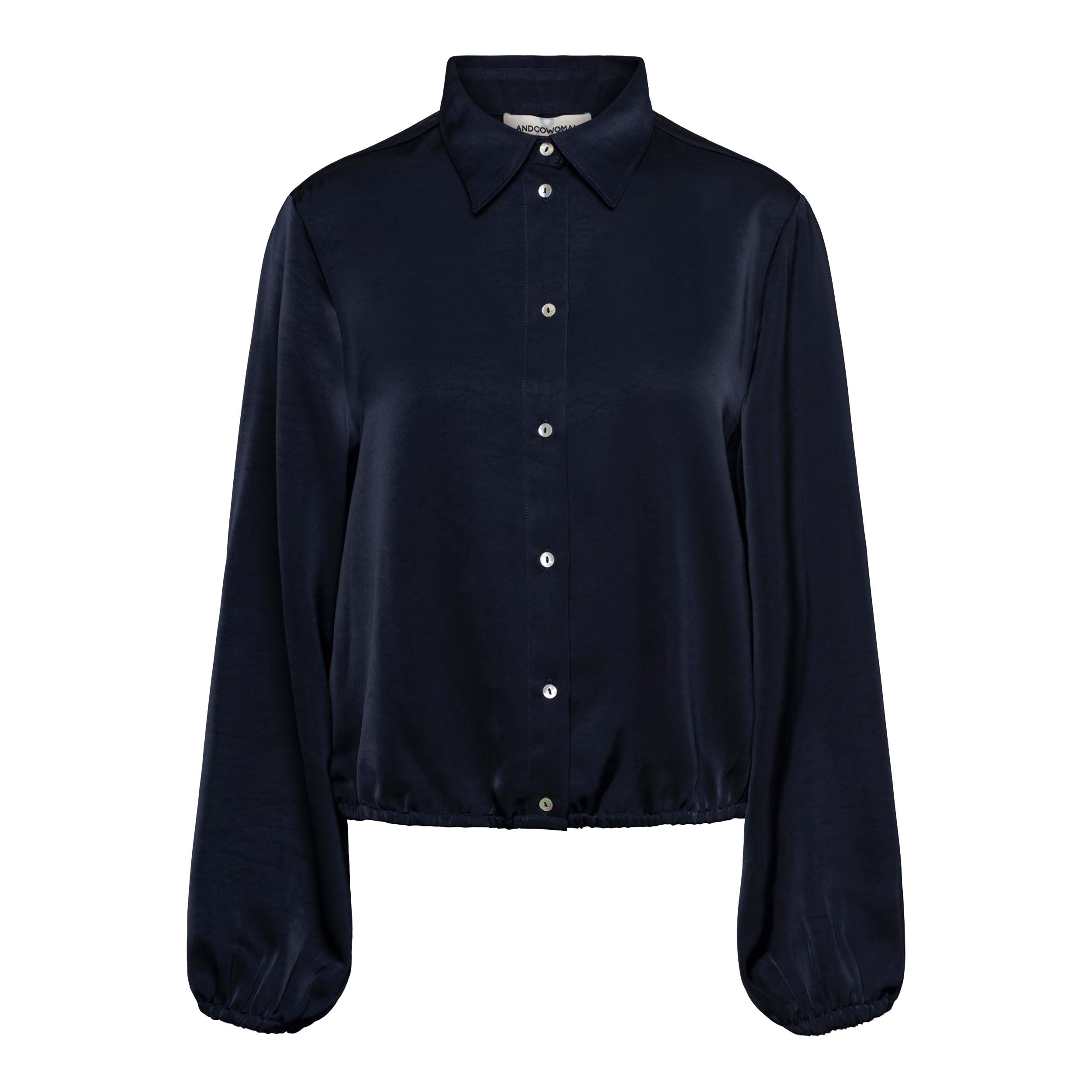 &Co BL407 Blouse Wendelien Navy