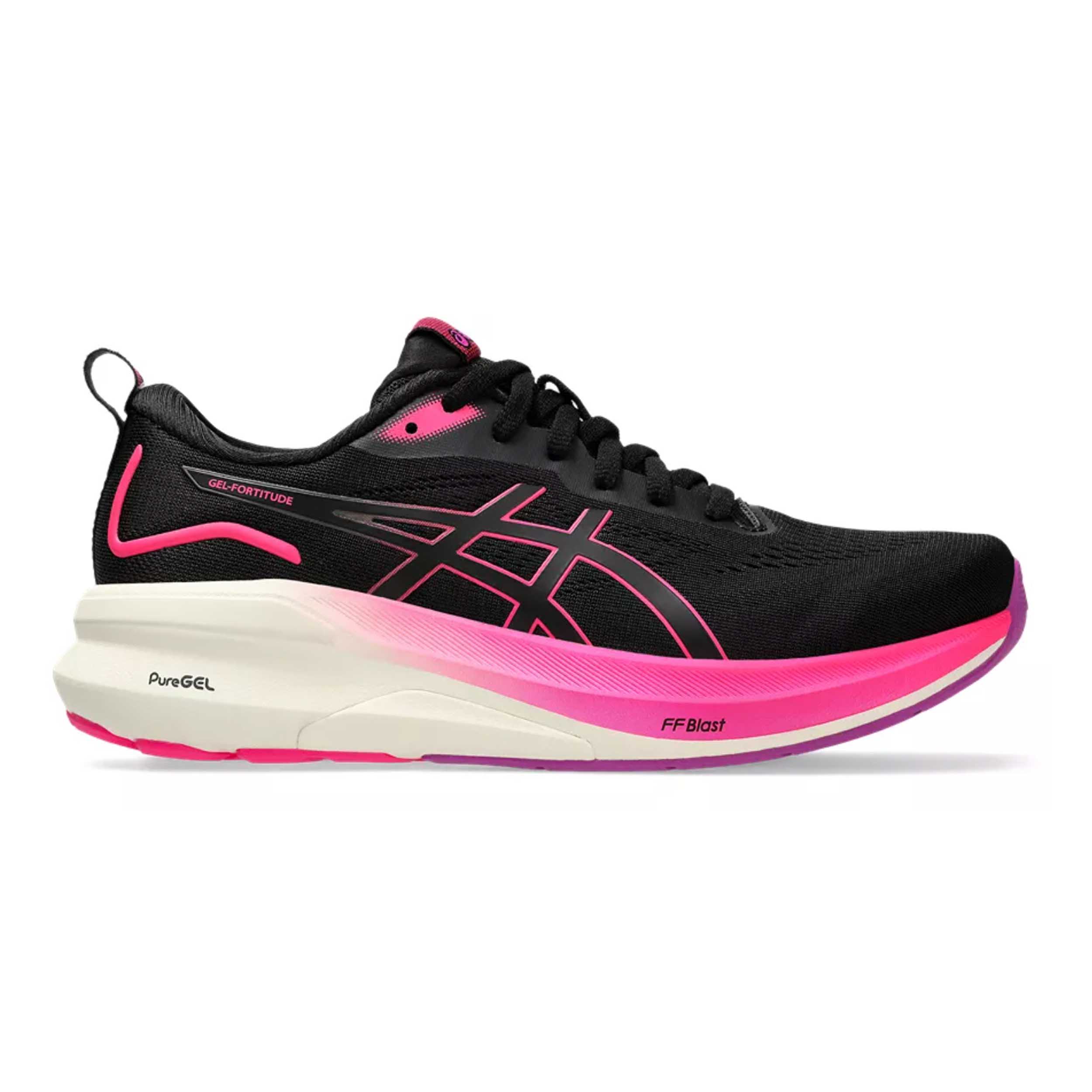 Asics 1012B781 Gel-Fortitude Women Black/Pink Glo