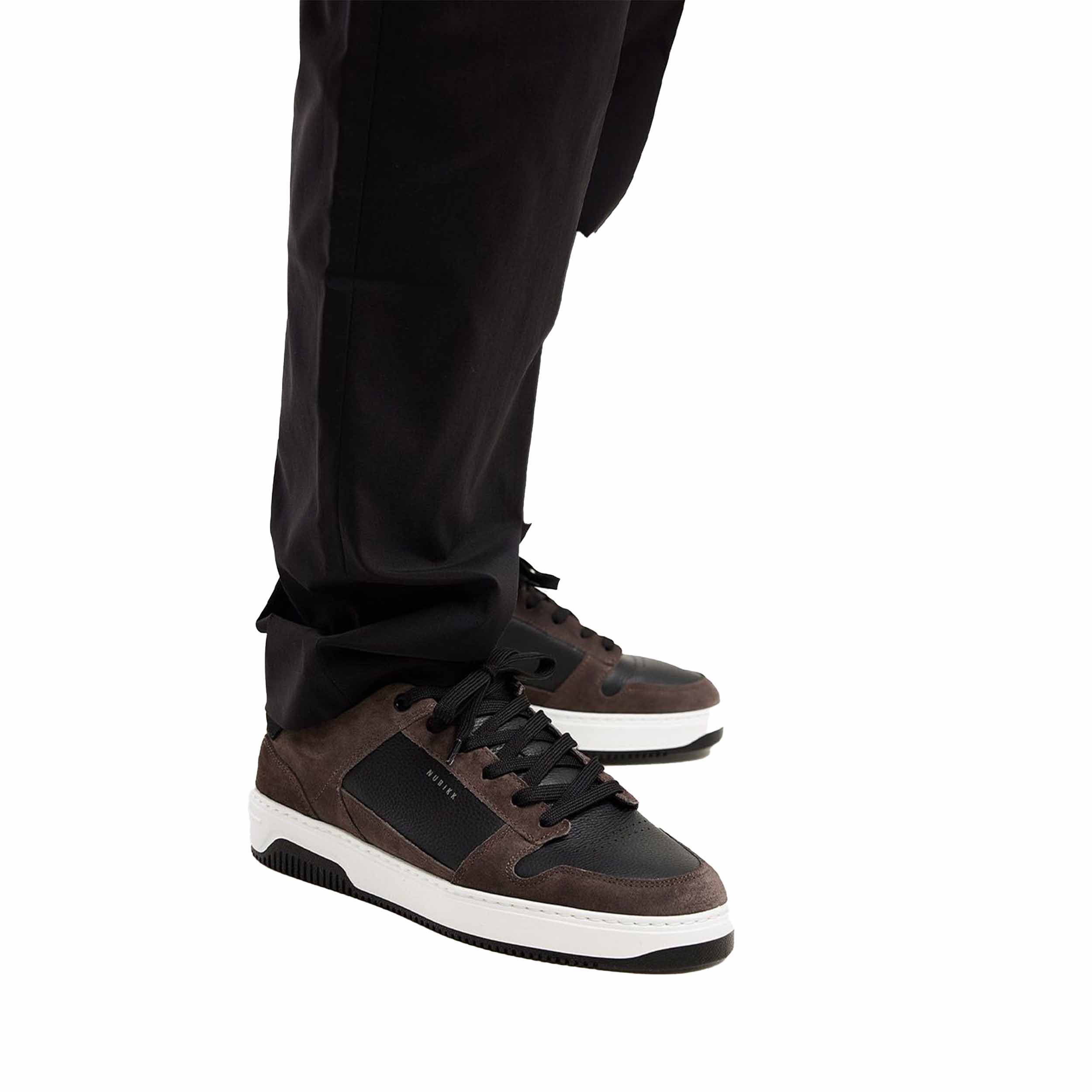 Nubikk 21080900 Sneaker Basket Court Dark Grey/Black