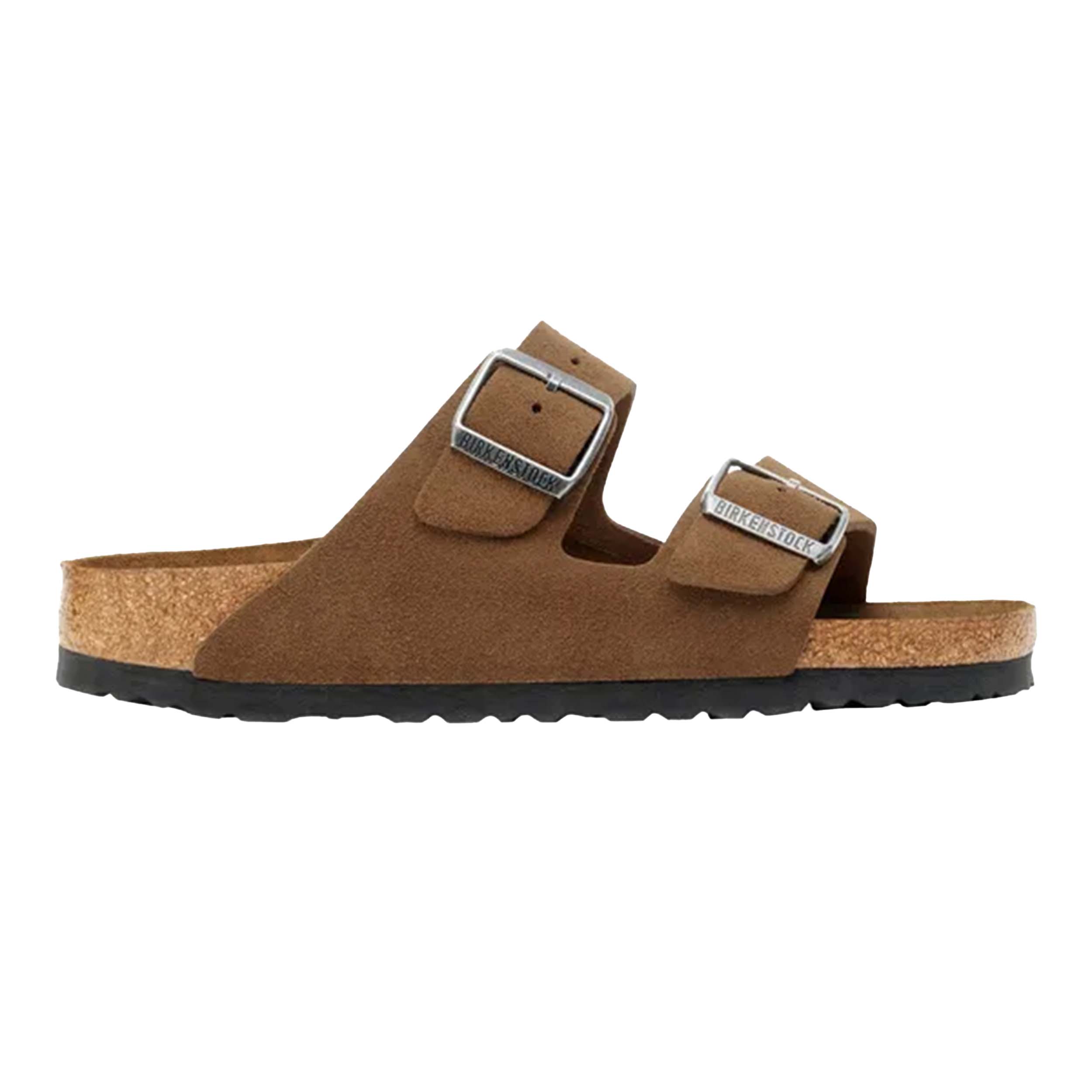Birkenstock 1030863 Slipper Arizona Dark Tea Tonal Regular