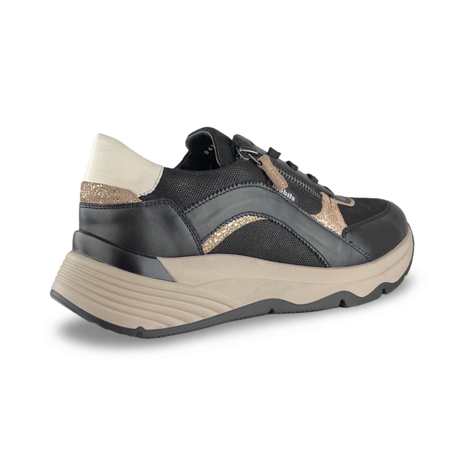 Mobils 6943 Sneaker Laonie Black H