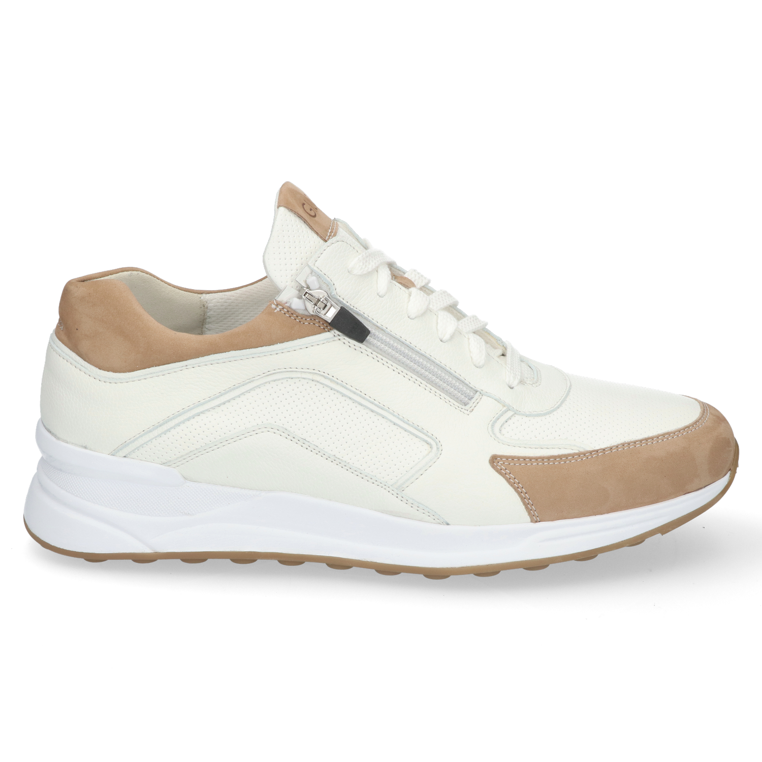 Gijs 2130 Sneaker Taupe/Wit K