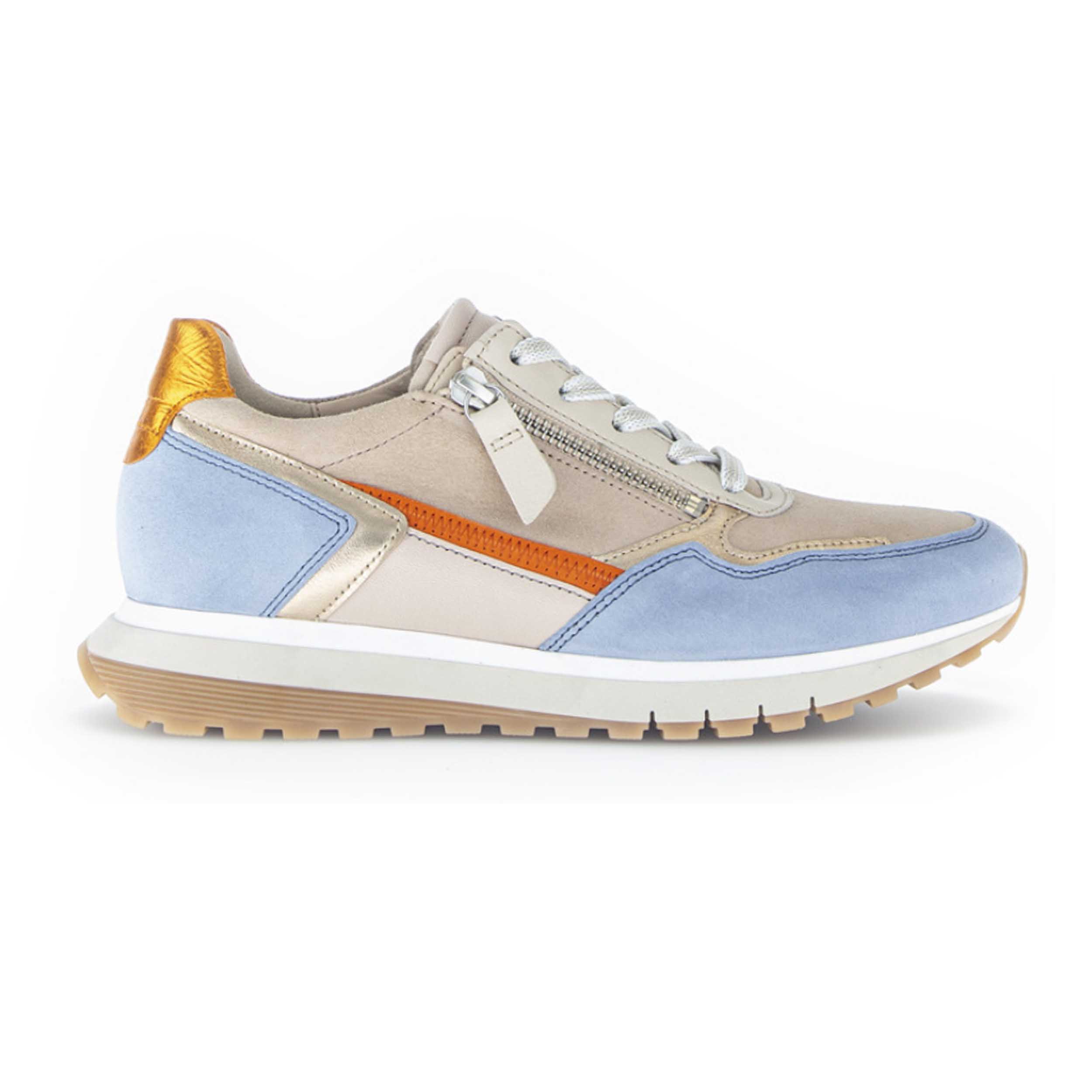 Gabor 66.378 Sneaker Oak/Azure/Orange H