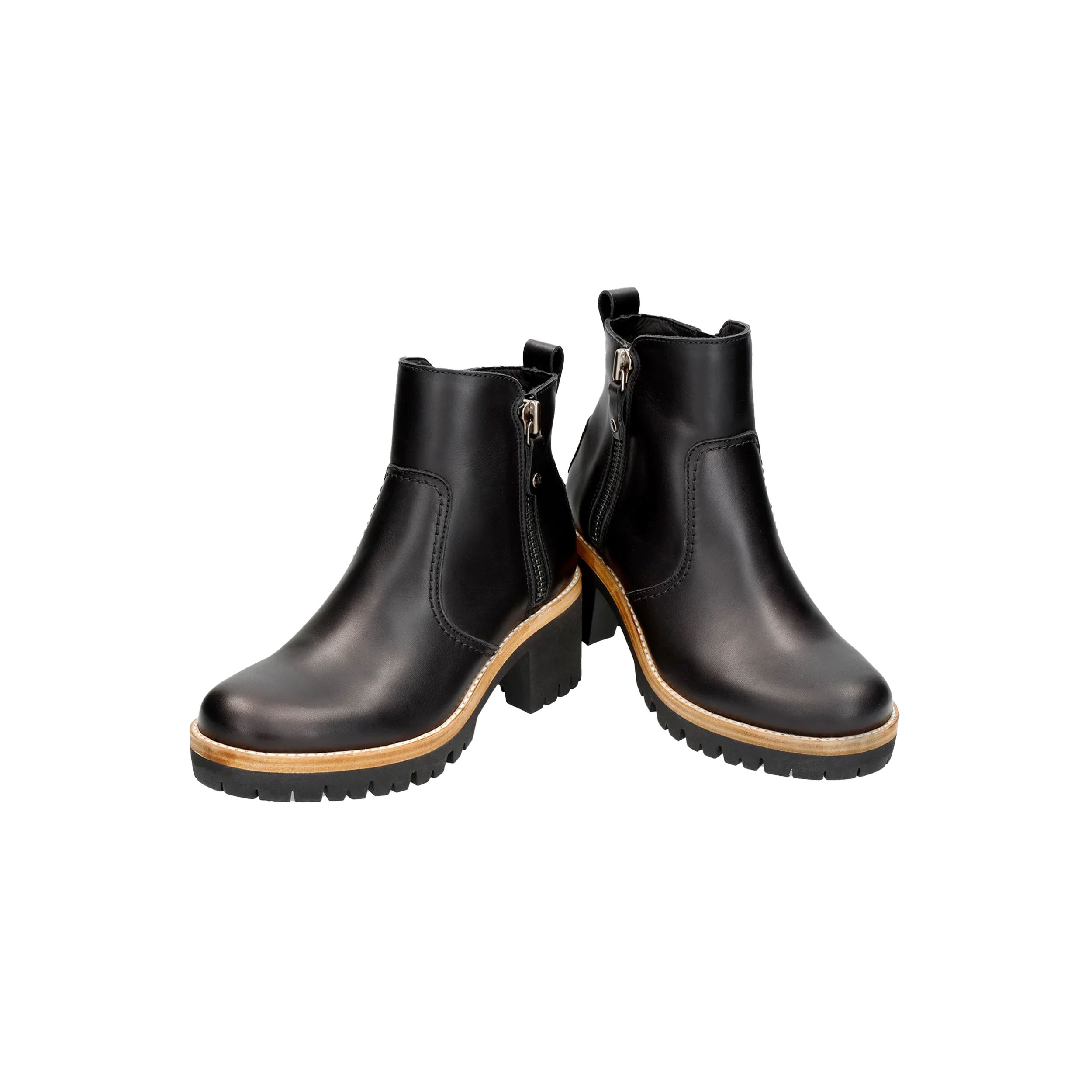 Panama Jack B11 Enkellaars Pauline Black