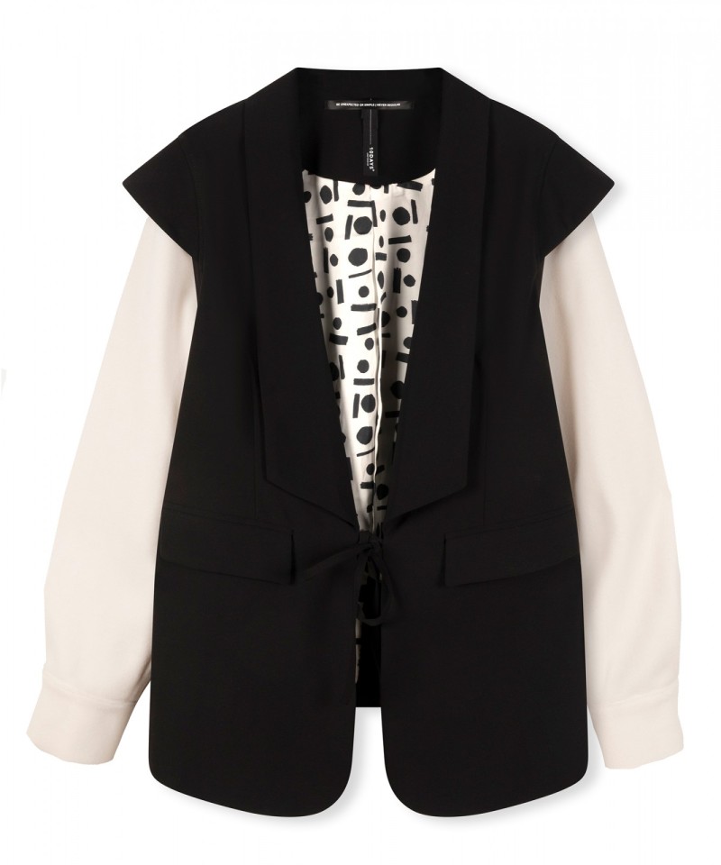 10Days Baseball Blazer Black