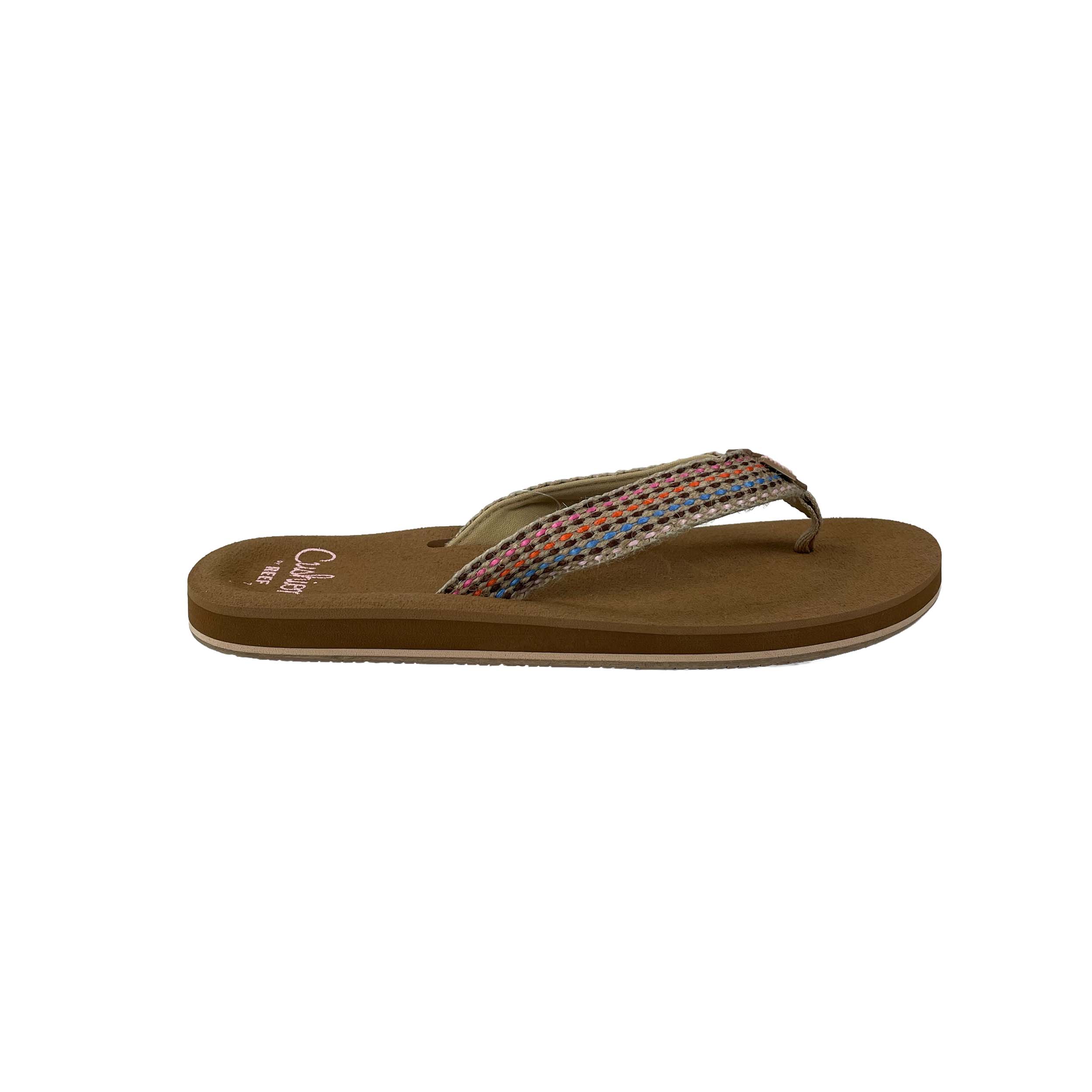 Reef CJ7336 Slipper Baja Elena Brown/Pink
