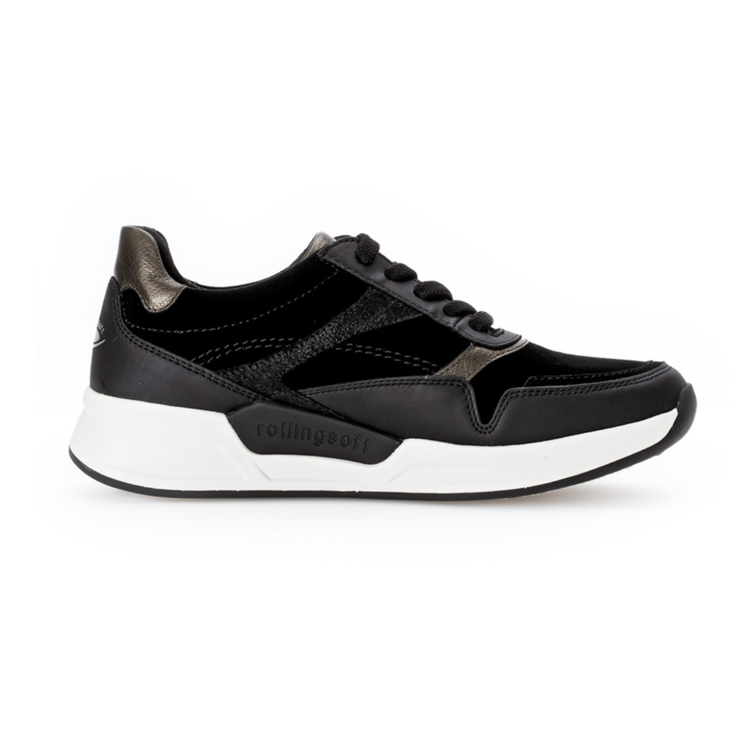 Gabor Rollingsoft 76.957 Sneaker Black Combi