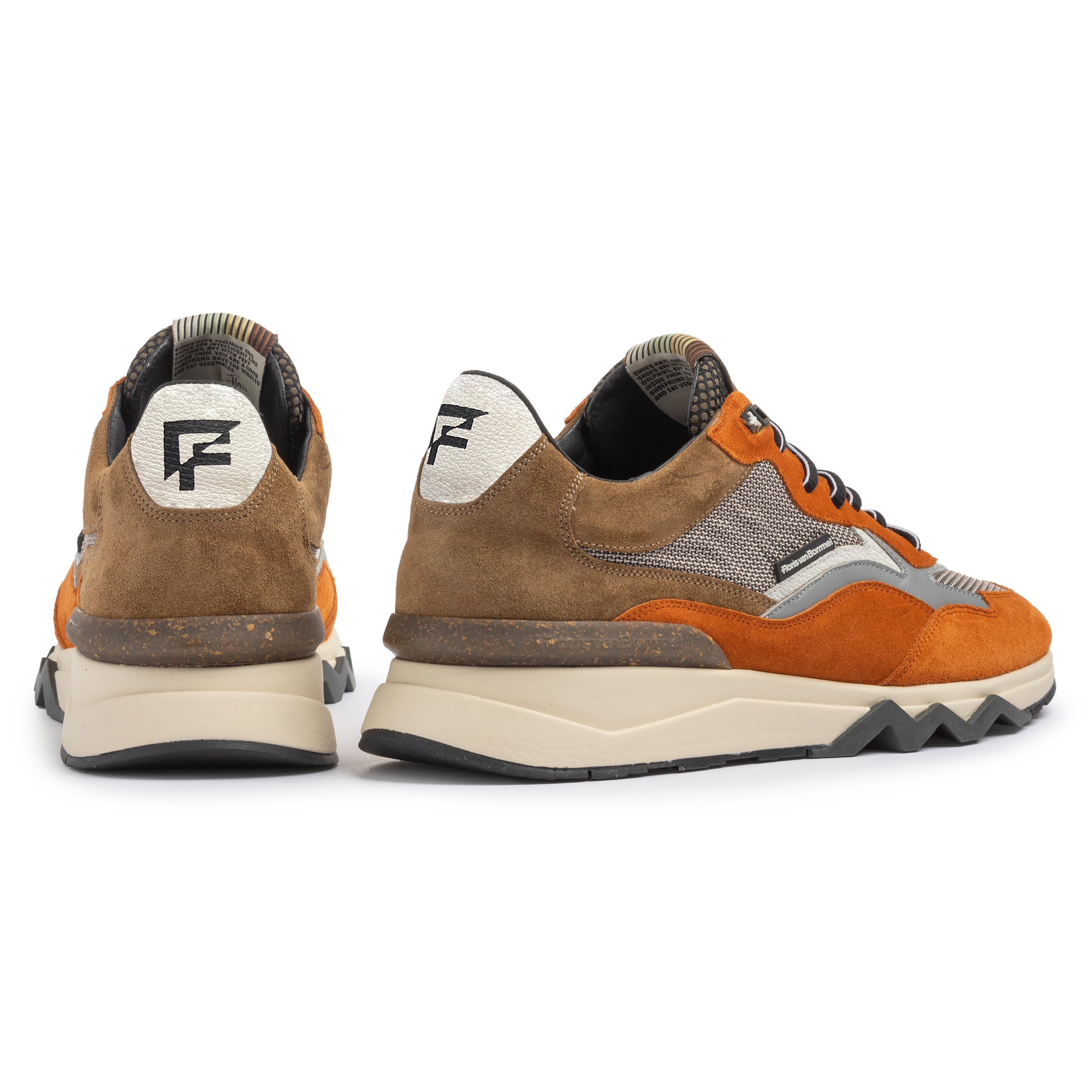 Floris van Bommel SFM-10178 Sneaker De Zager 05.11 Cognac G1/2