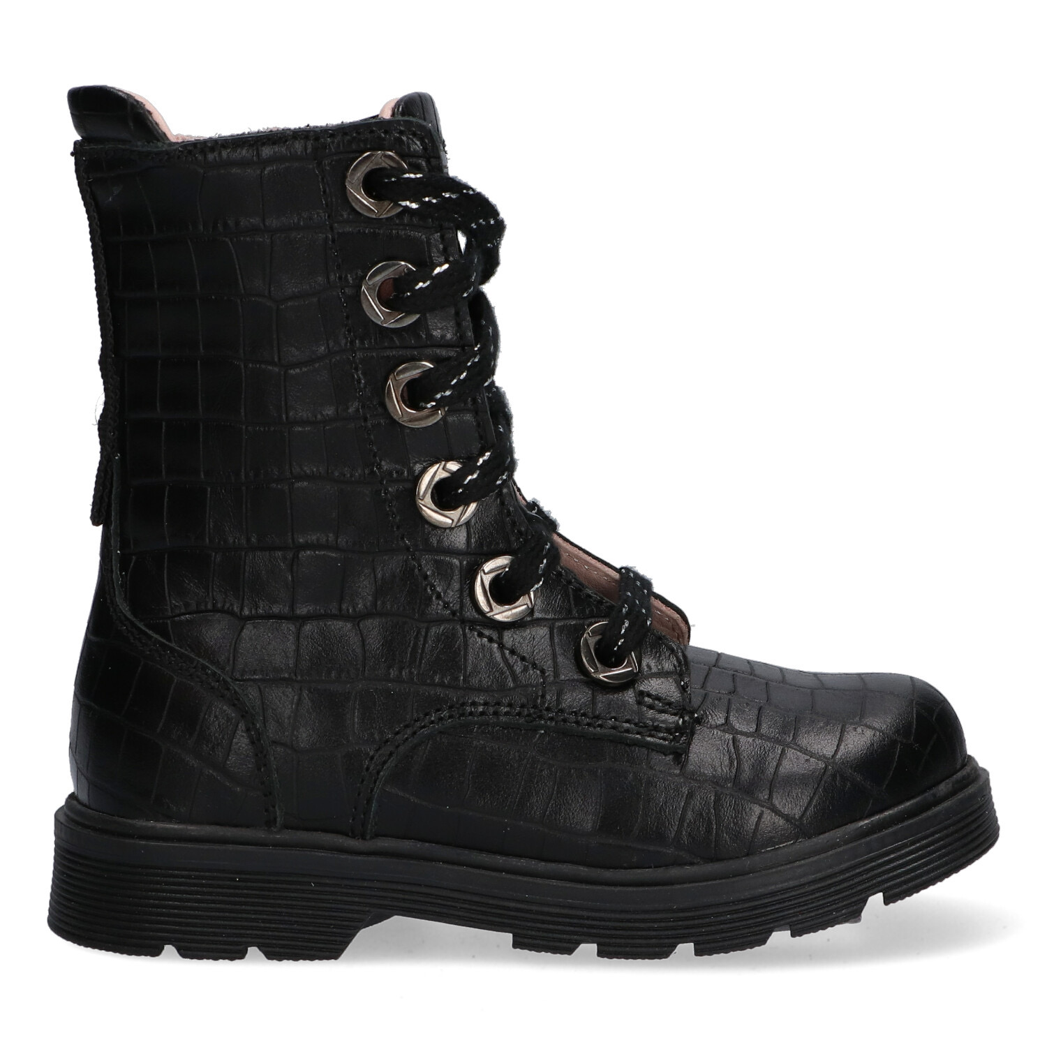 Twins 322630 Boot Britt Bugatti Black Croco 2.5