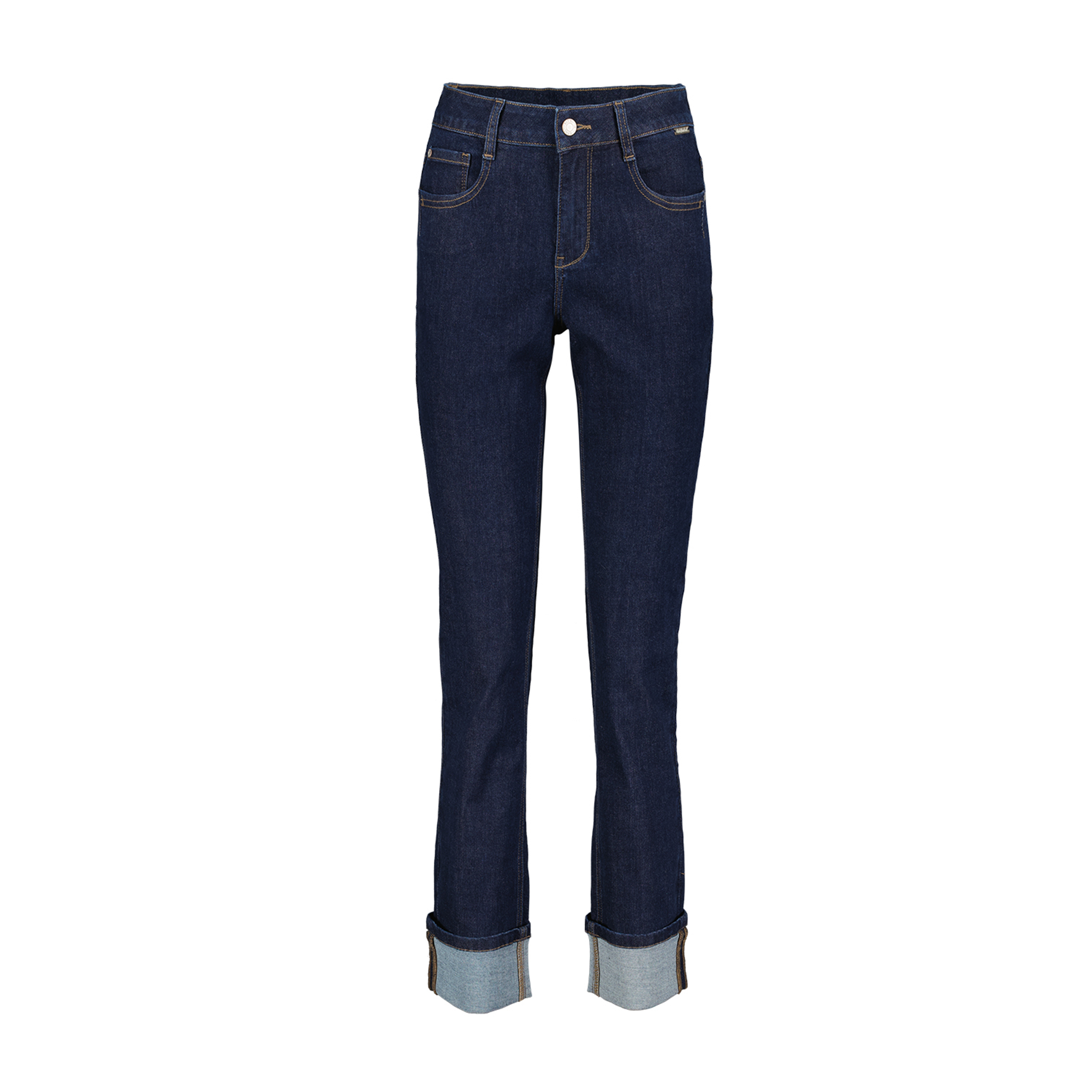 Red Button SRB4275 Jeans Kate Turnup Dark Blue