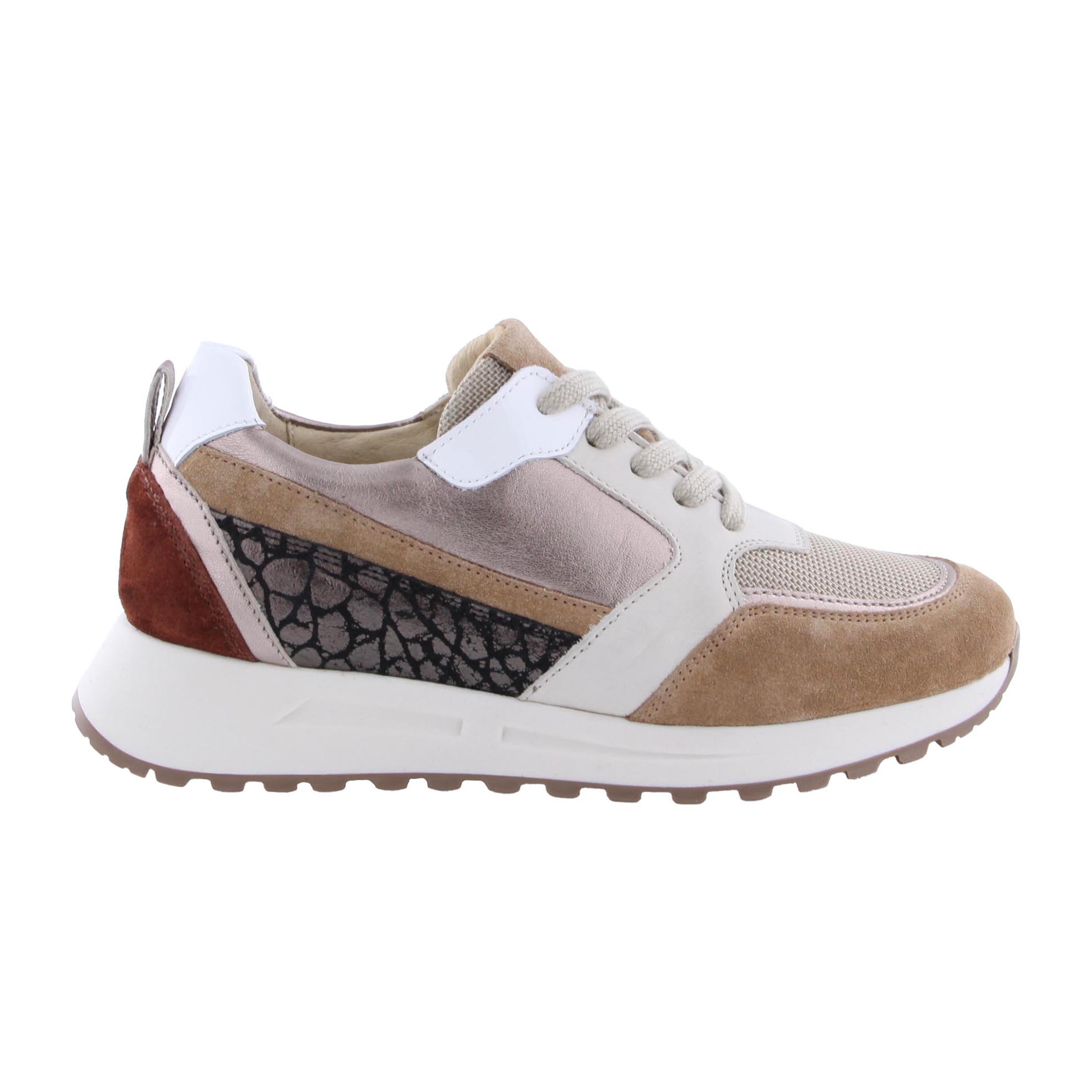 AQA A8615 Sneaker Niri Taupe/Gold