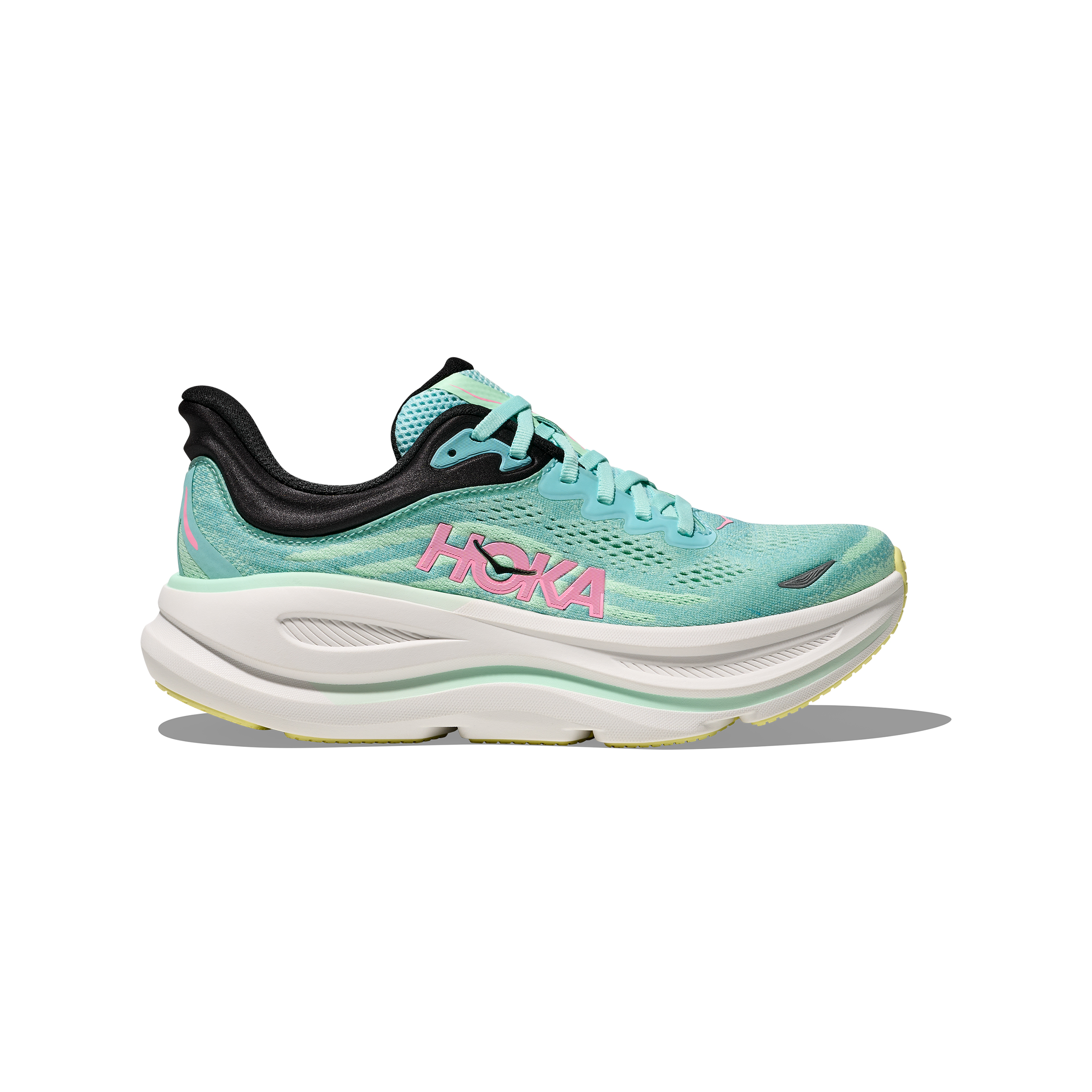 Hoka 1162012 Bondi 9 Women Blue Spring/Mint Fluorite