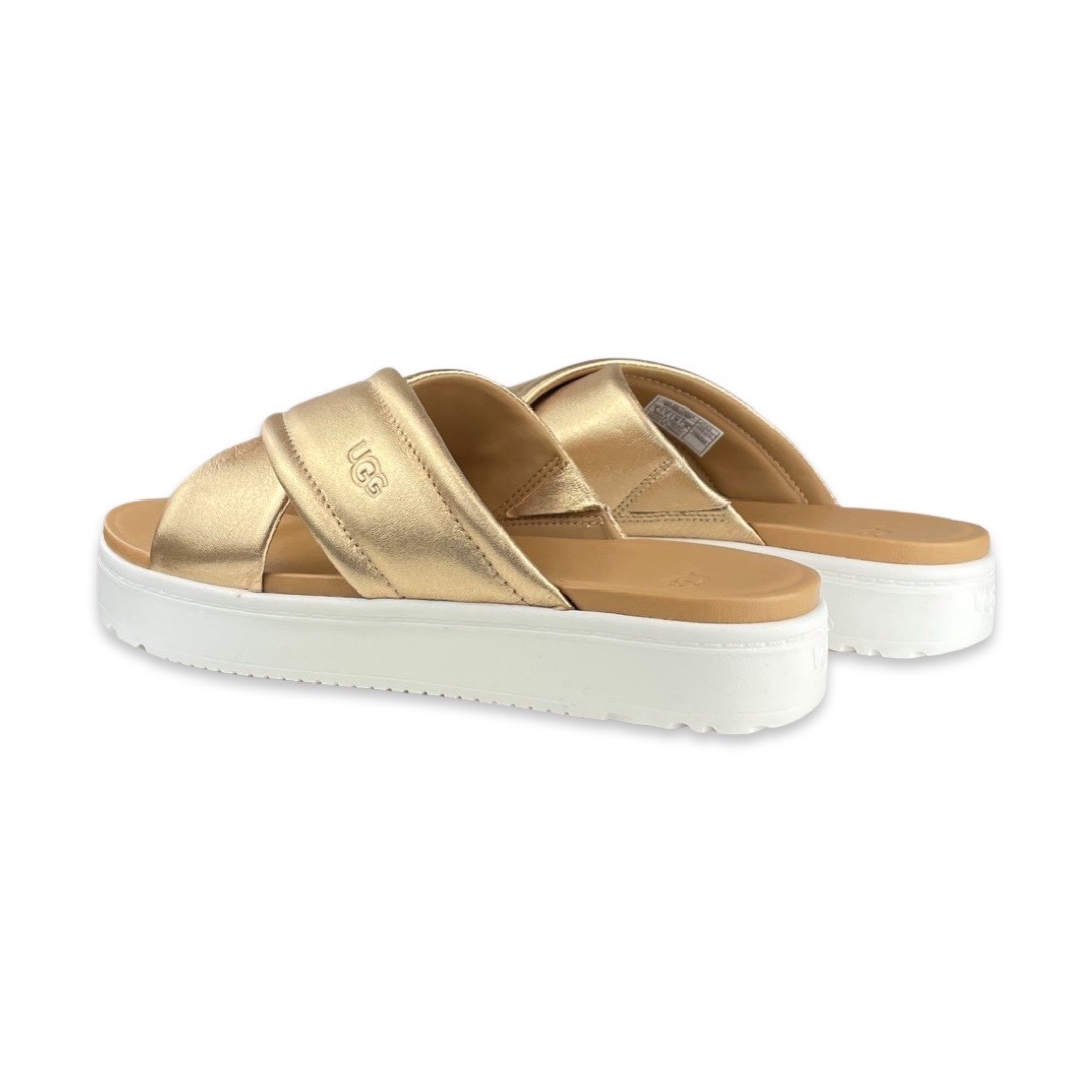 UGG 1143410 Slipper Zayne Crossband Gold Metallic