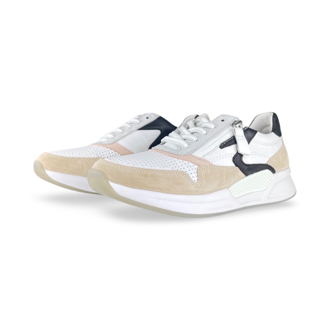 Gabor Rollingsoft 46.957 Sneaker Taupe Combi