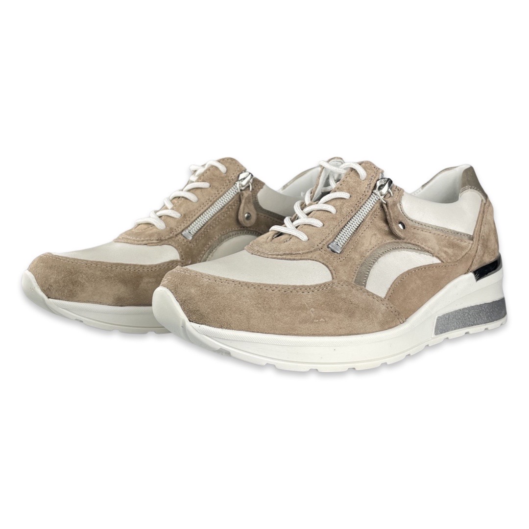 Waldlaufer 939011 Sneaker Clara Nougat/Offwhite H