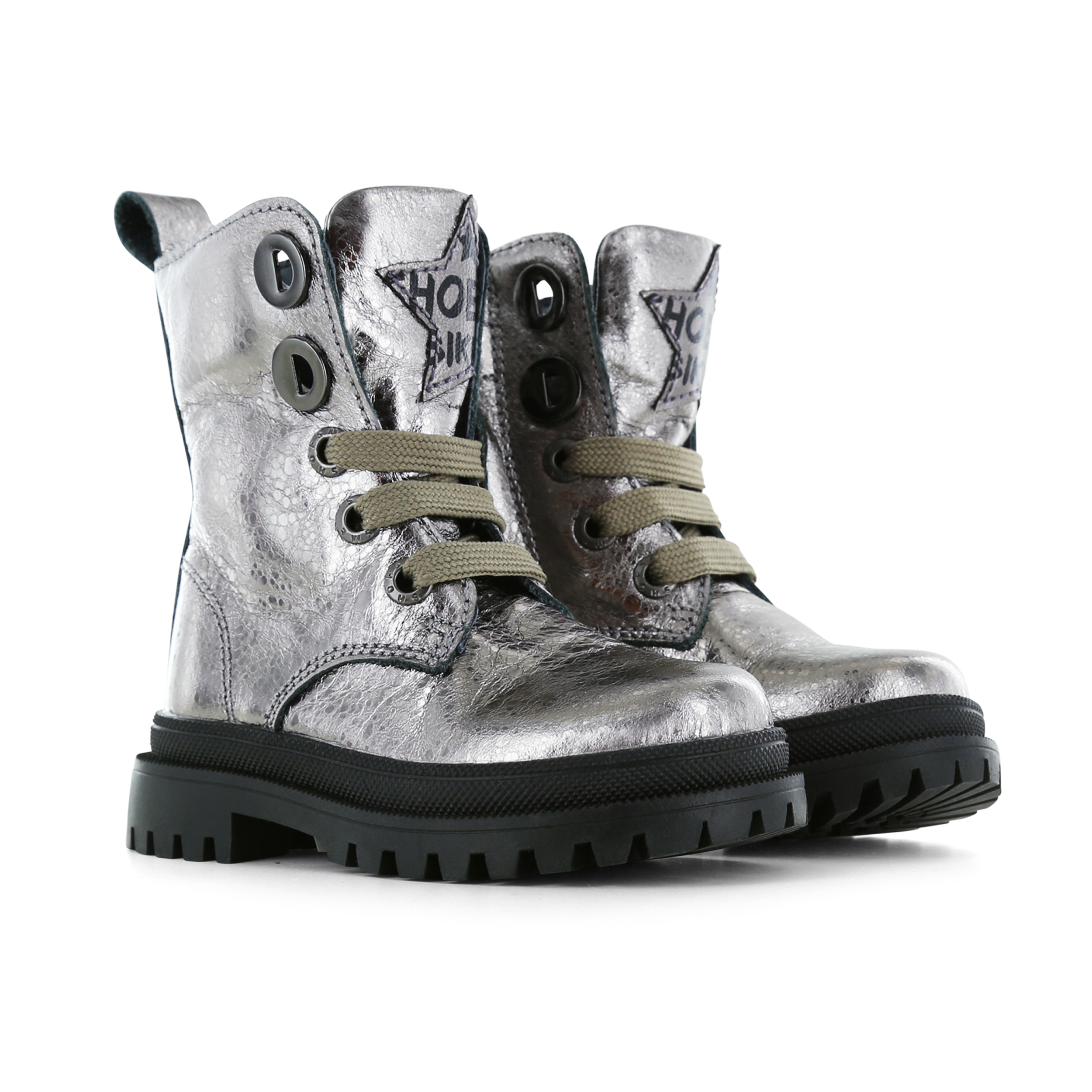 Shoesme NT23W007 Boot New Tank Silver