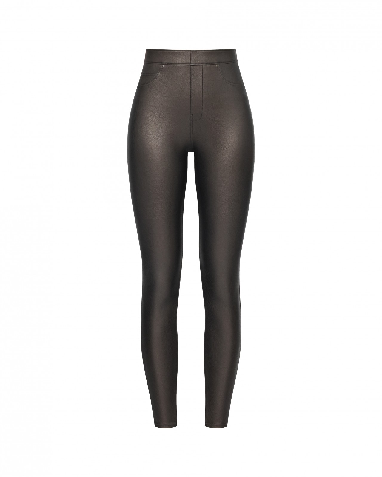 Leather Like - Ankle Skinny Pant Noir