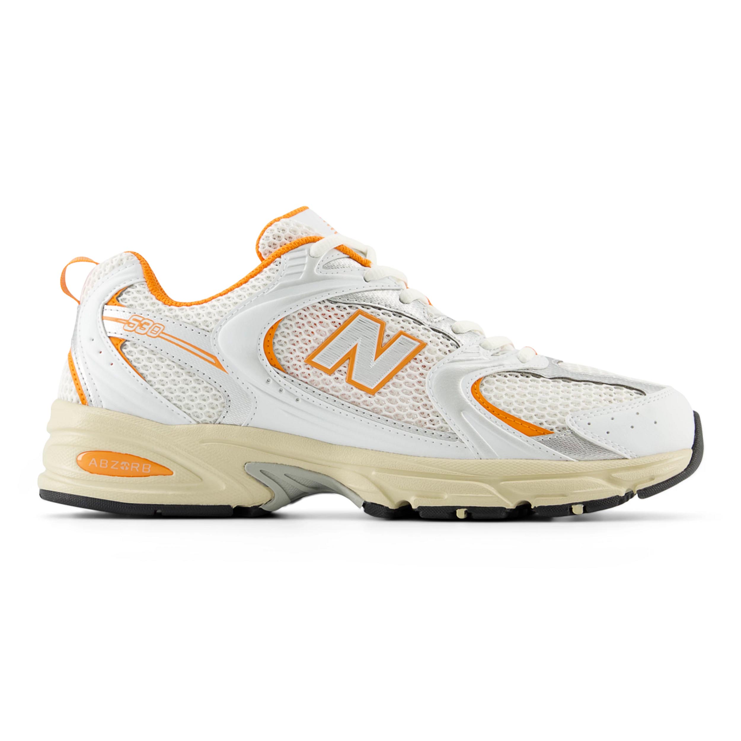 New Balance 530 Sneaker White/Sun Glow