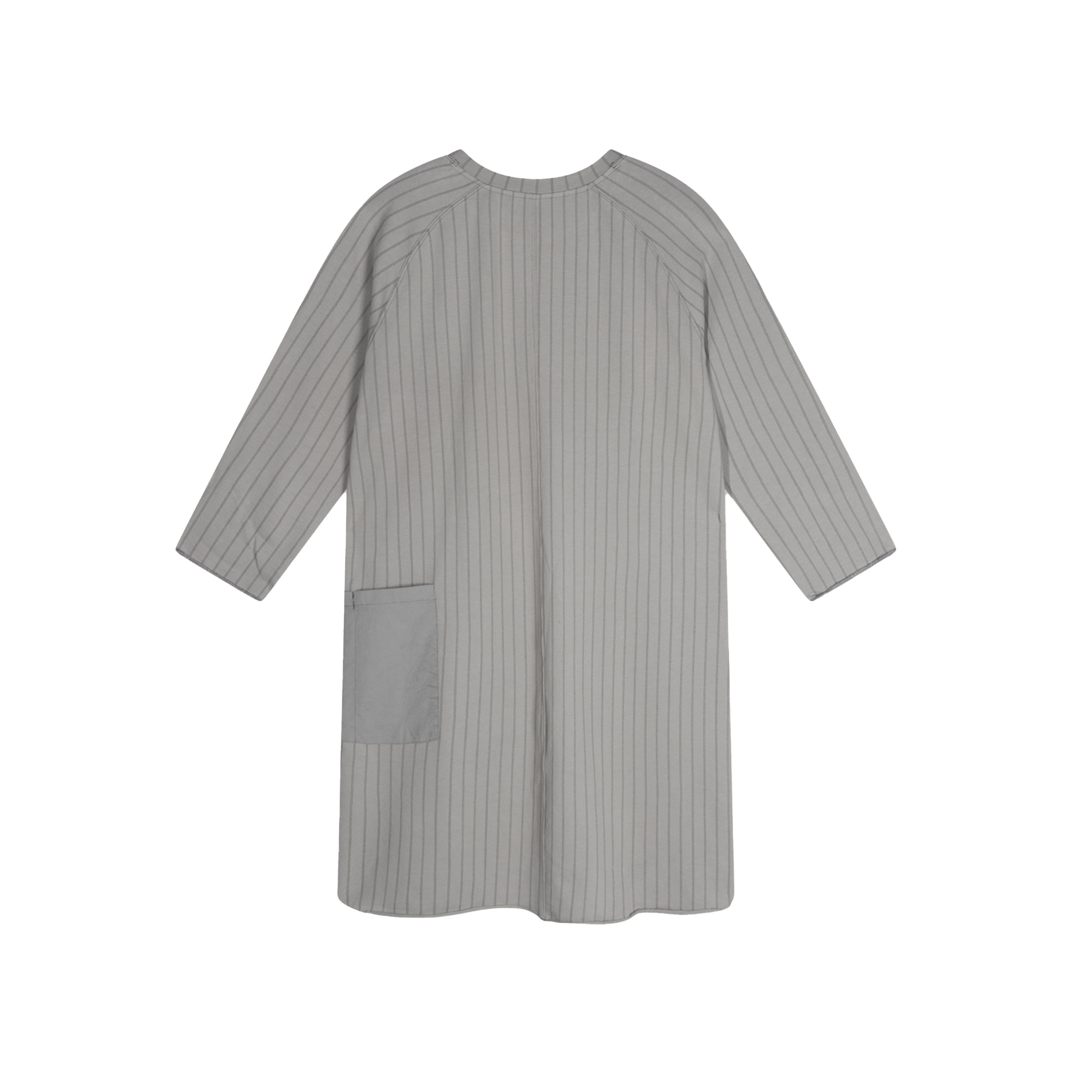 10DAYS 20-336-4203 Jurk Sweat Pinstripe Graphite