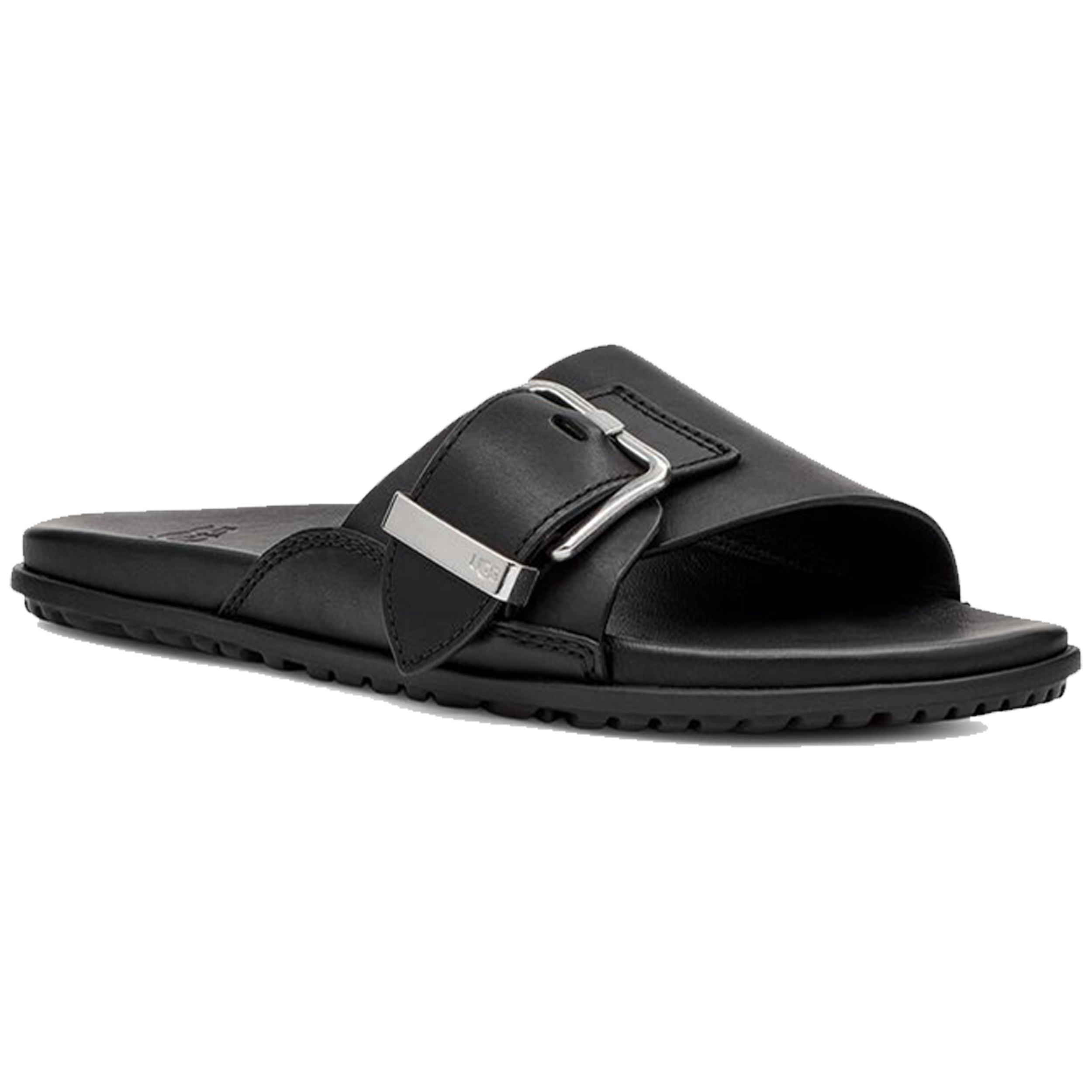 UGG 1128630 Slipper Solivan Buckle Slide Black