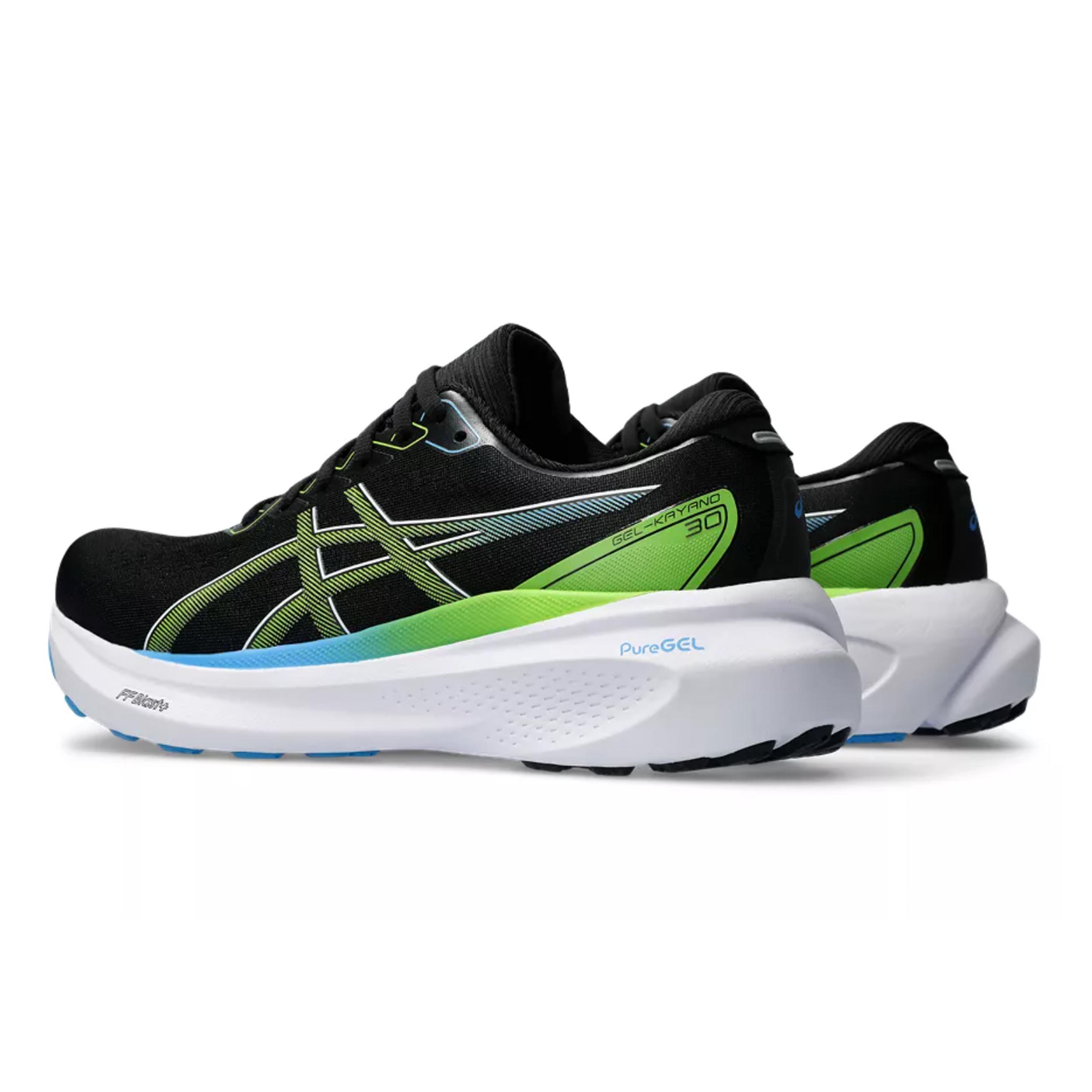 Asics 1011B548 Gel-Kayano 30 Men Black/Electric Lime