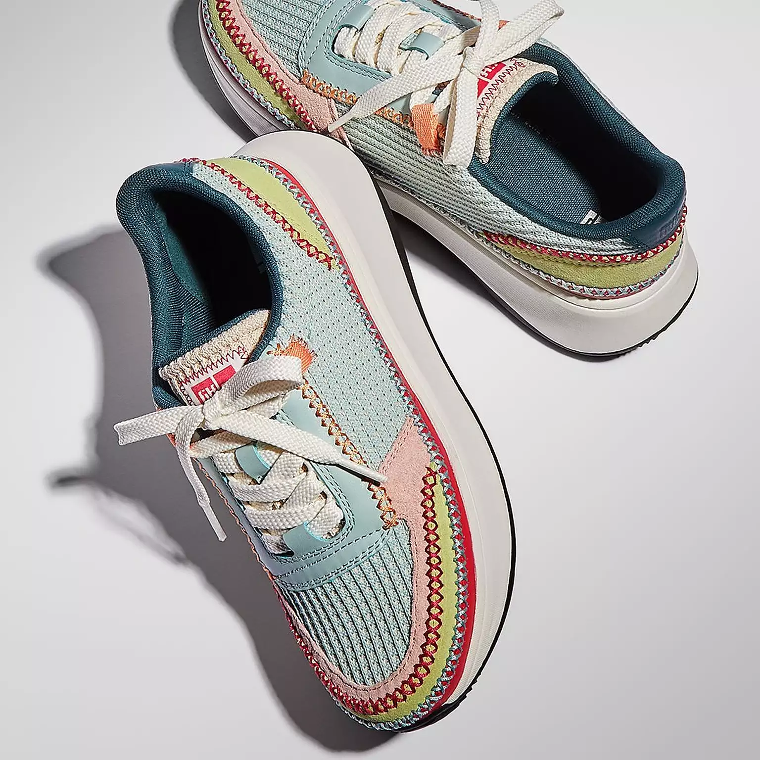 FitFlop IA3 Sneaker F-Mode Cross Stitch Tutti Frutti Mix