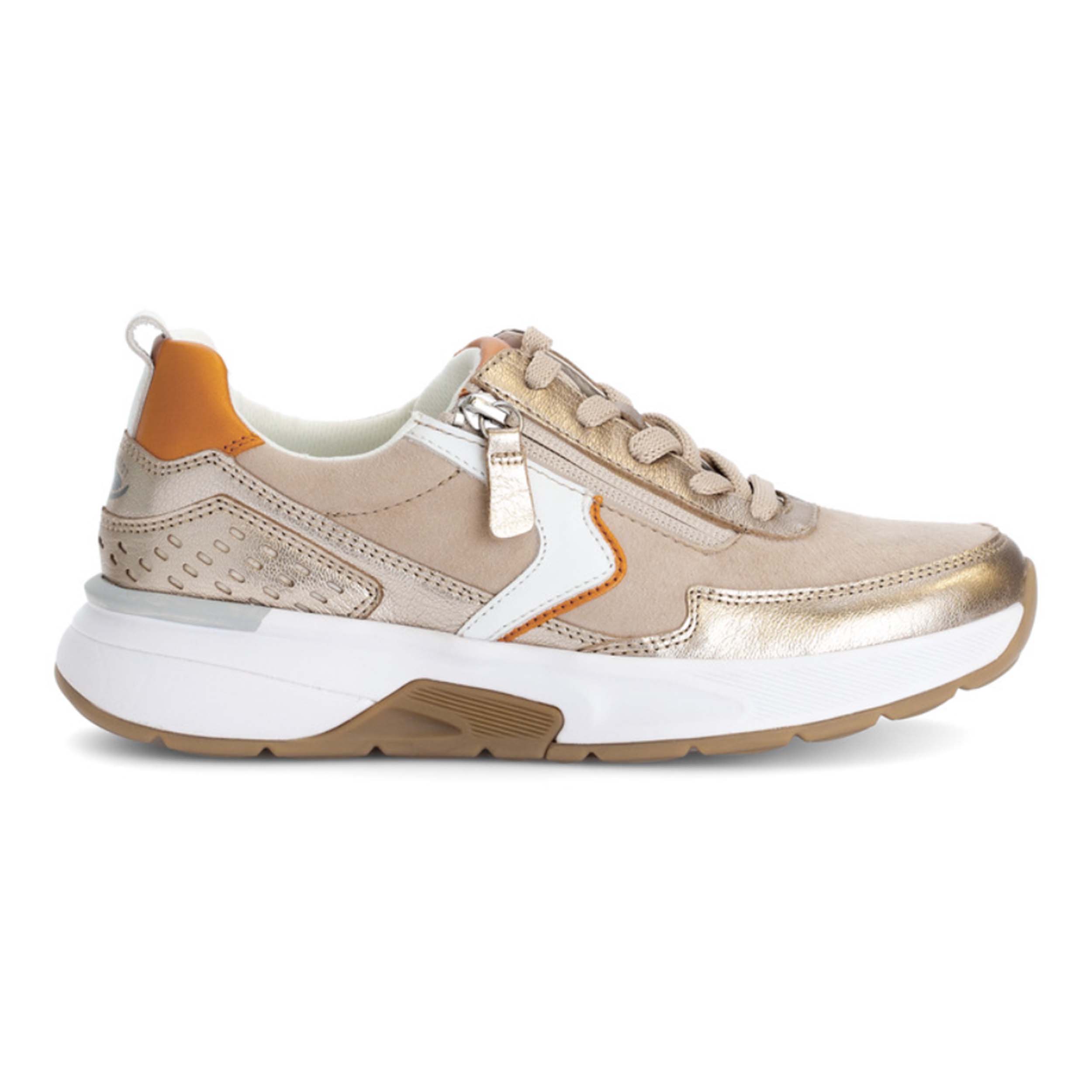 Gabor Rollingsoft 66.848 Sneaker Oak/Powder/White