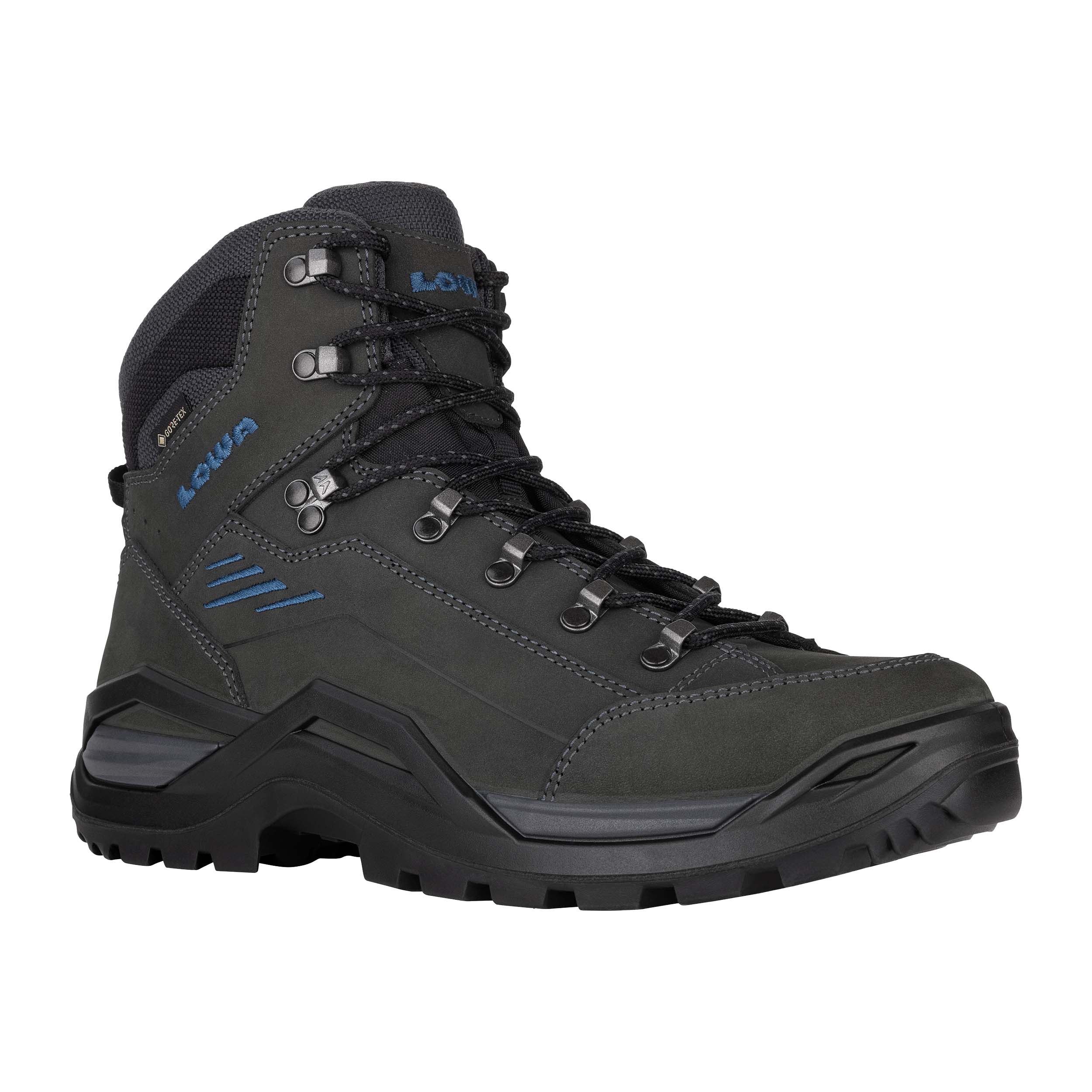 Lowa 311917 Renegade Evo GTX Mid Wide Anthracite/Steelblue