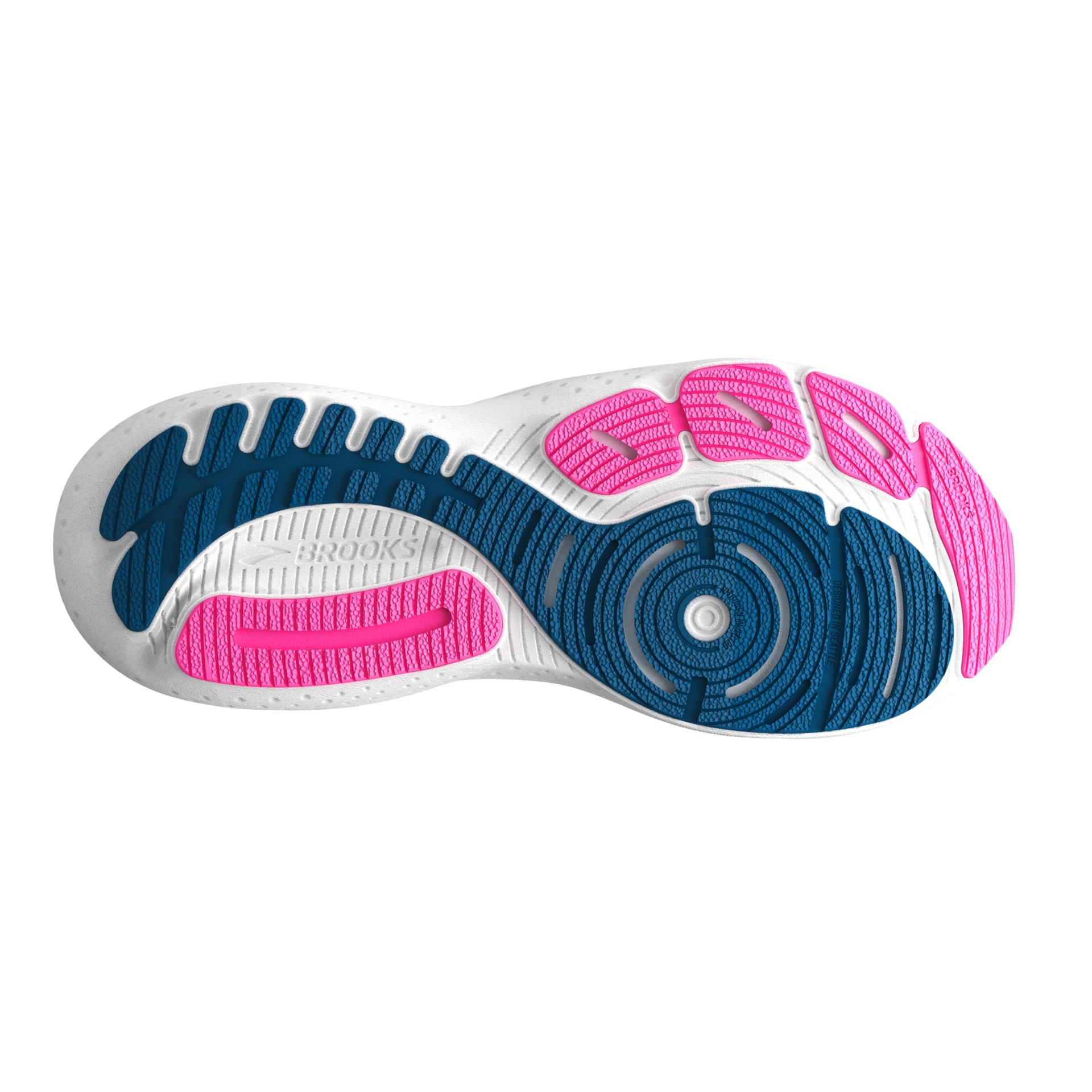 Brooks 120409 Glycerin GTS 21 Women Moroccan Blue/Aqua/Pink