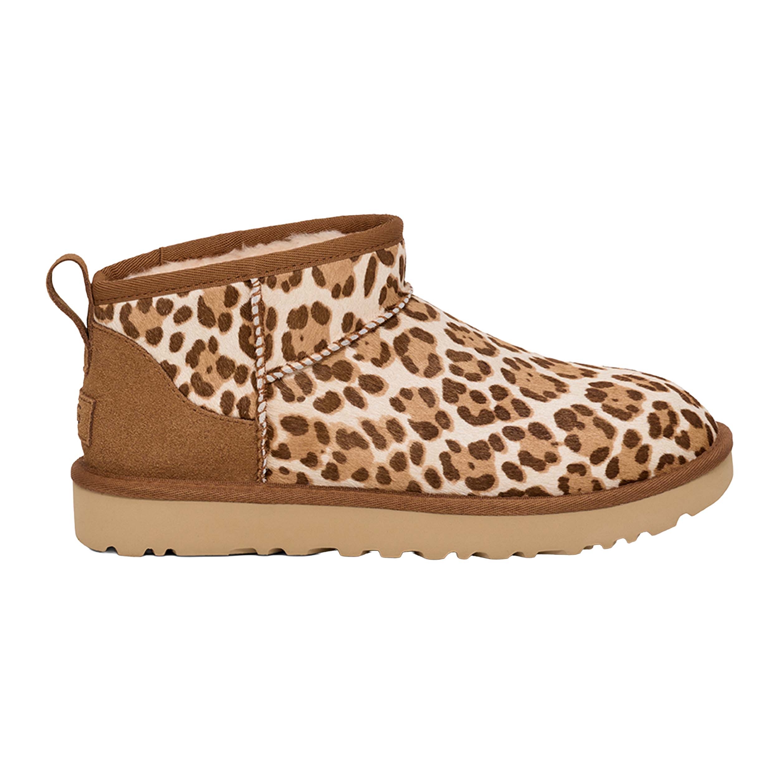 UGG 1178110 Enkellaars Classic Ultra Mini Plains Felicity Leopard Jasmine