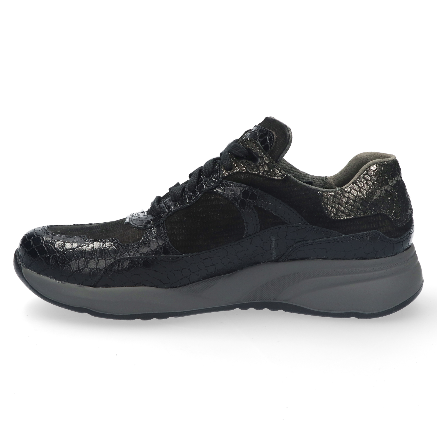 Durea 6283 Sneaker Zwart/Antraciet M