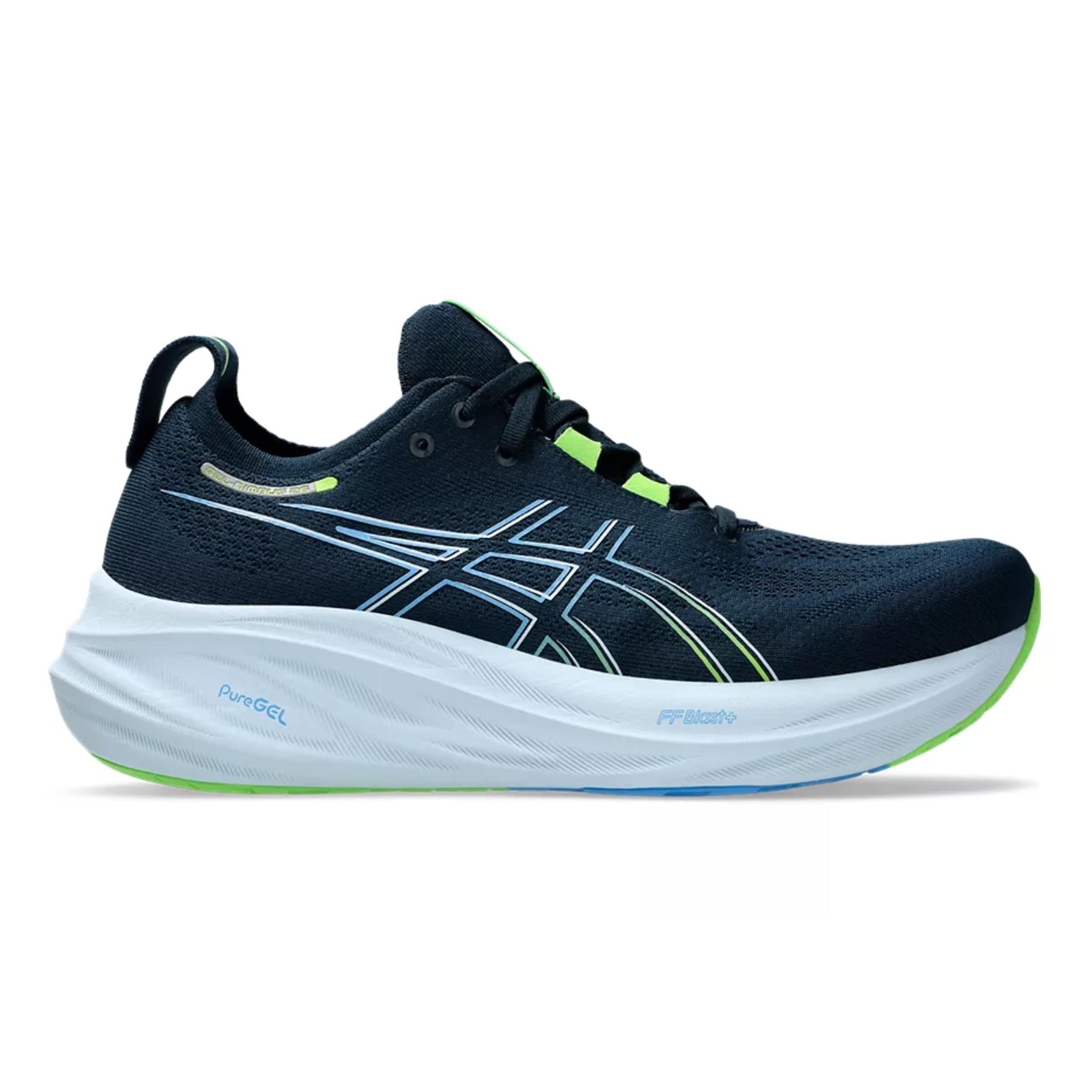 Asics 1011B794 Gel-Nimbus 26 Men French Blue/Electric Lime