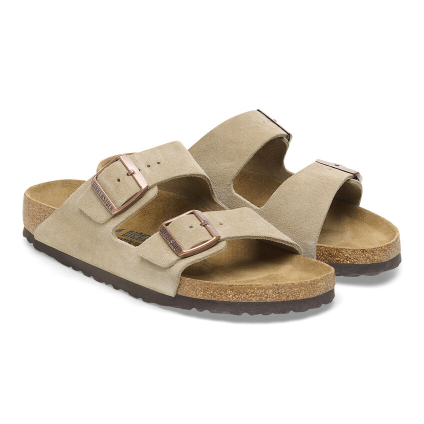 Birkenstock 51463 Slipper Arizona Taupe Narrow
