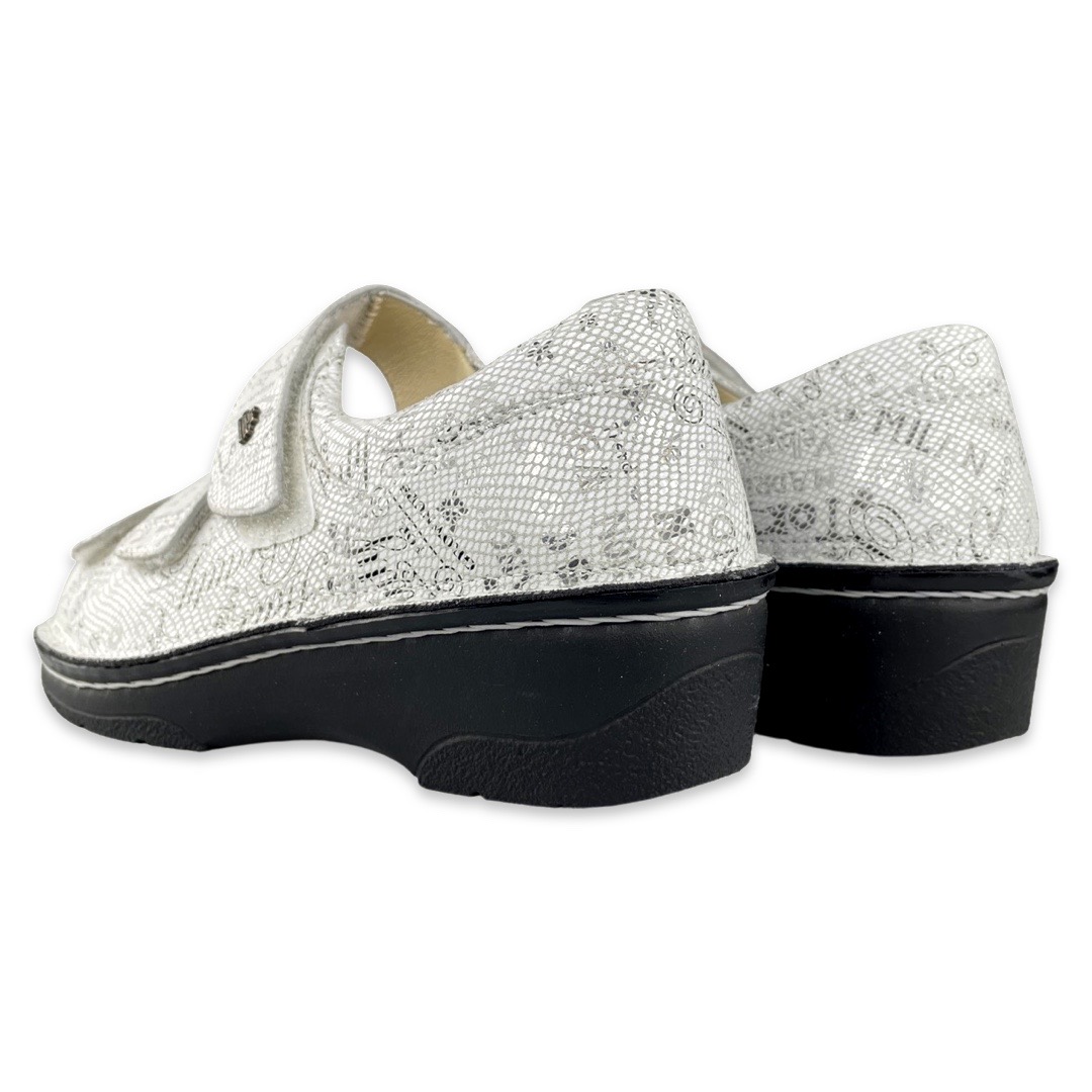 Finn Comfort LadyLine 2106 Sandaal Ischia Bianco Words