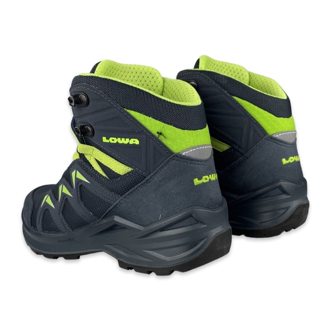 Lowa 640116 Innox Pro GTX Mid Junior Steelblue/Lime