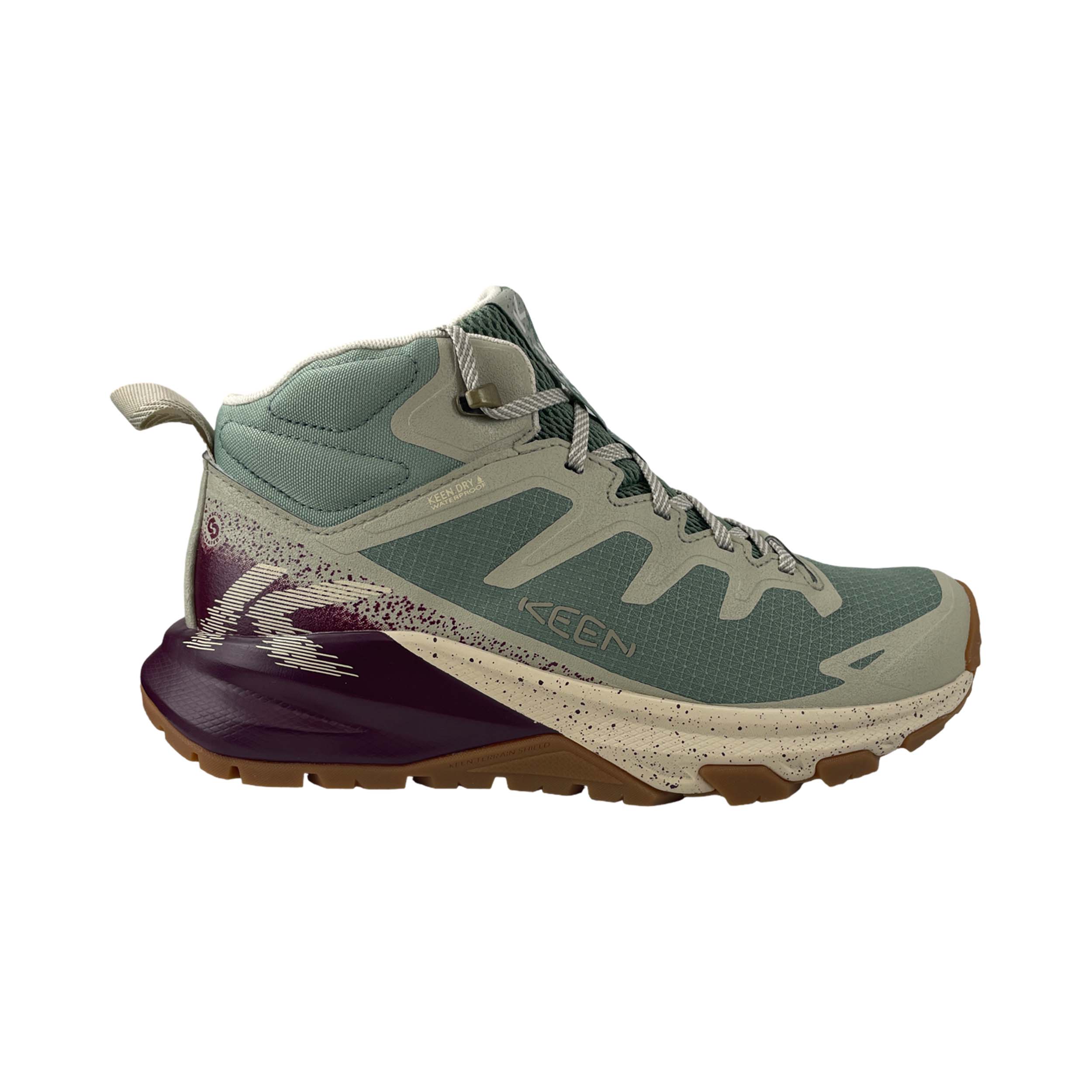 Keen K1032049 Wandelschoen Targhee Apex Mid WP Women Lily Pad/Fig