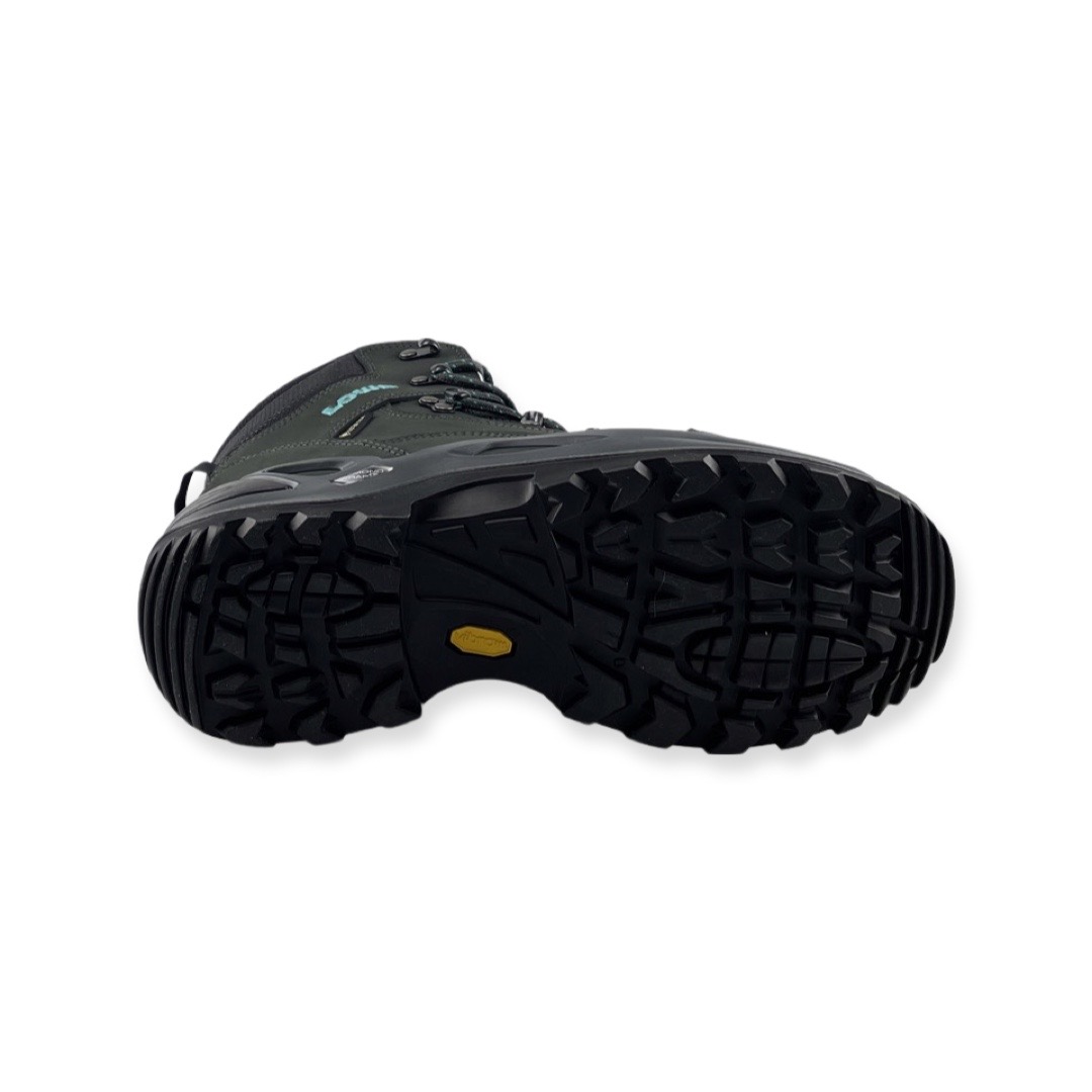 Lowa 320968 Renegade GTX Mid Ws Asfalt/Turquoise Wide 