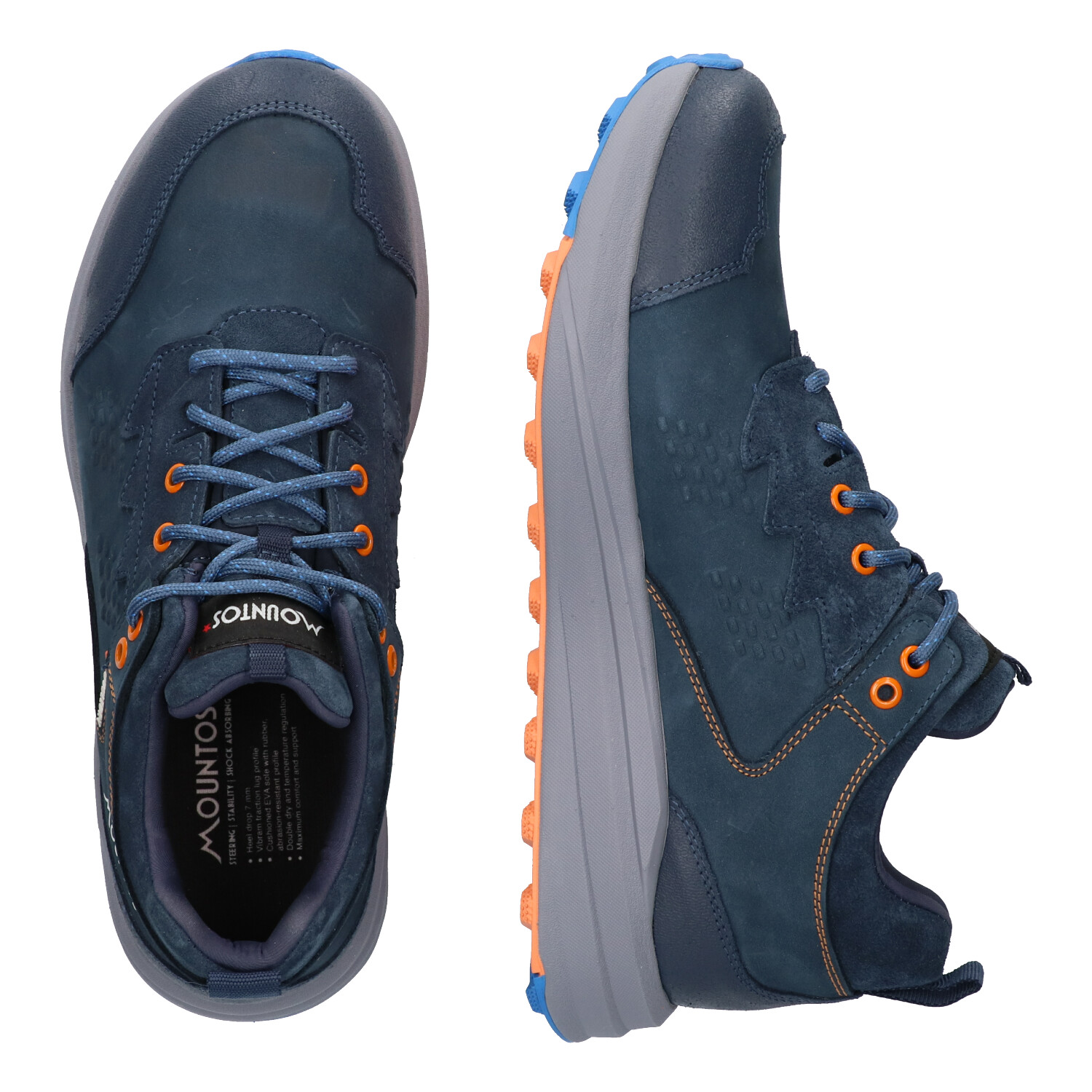 Mountos 724150 Wandelschoen Ourea Low Men Dark Blue/Grey