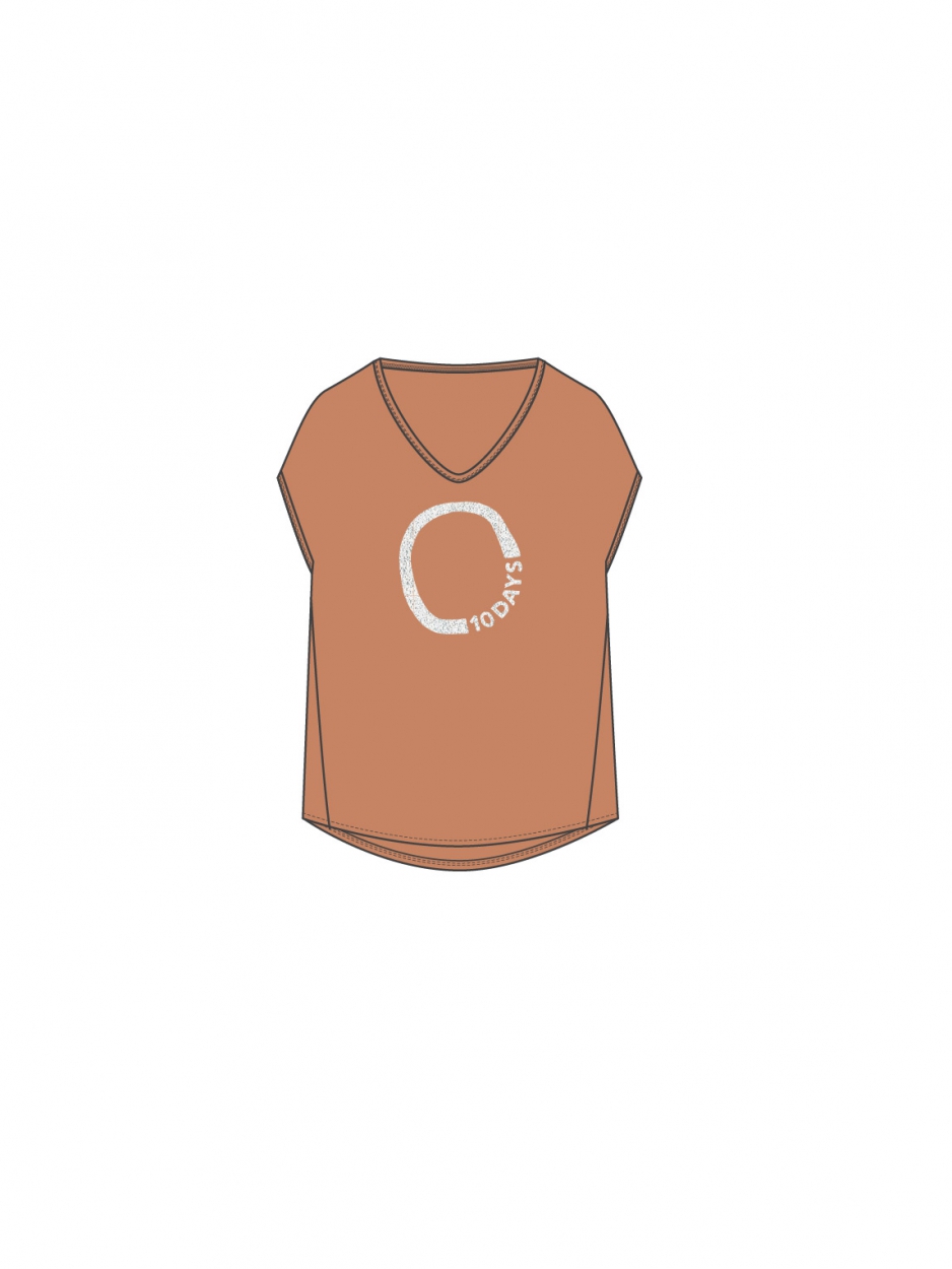 10Days shortsleeve tee circle terra